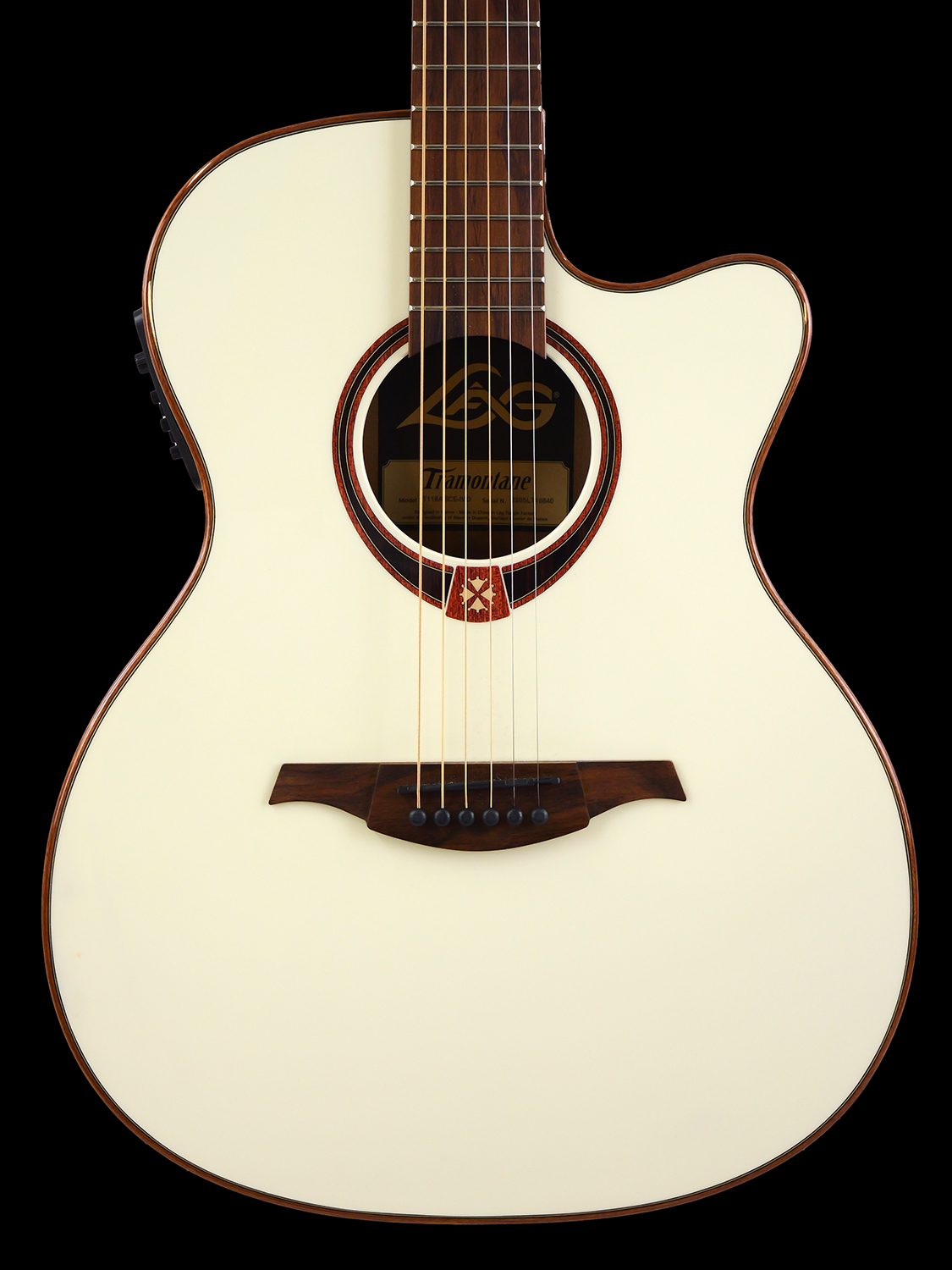 LAG Guitars T118ASCE (Ivory) (エレアコ) 【USED】