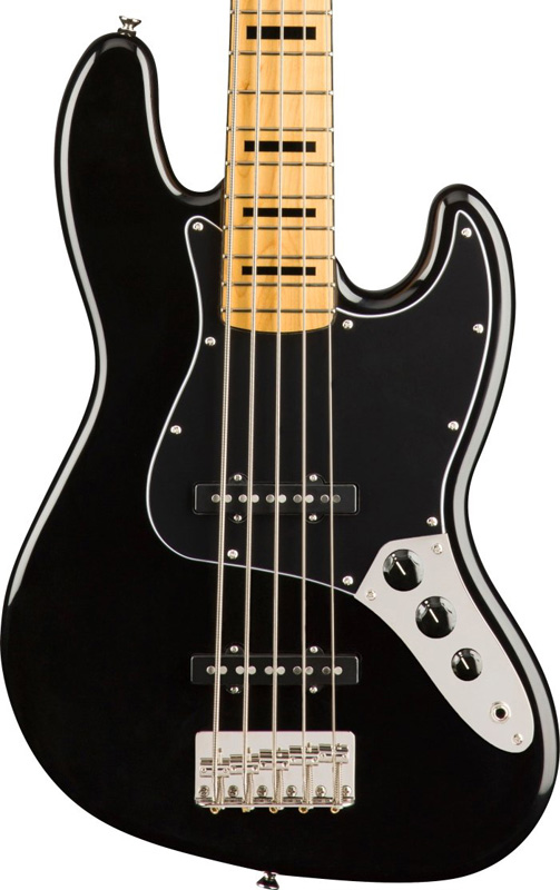Squier by Fender Classic Vibe '70s Jazz Bass V  (Black) (5弦ベース)