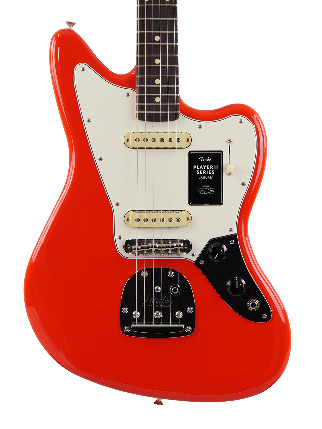 Fender Player II Jaguar RW (Coral Red)