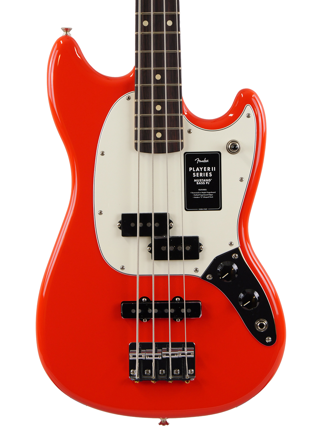 Fender Player II Mustang Bass PJ (Coral Red)