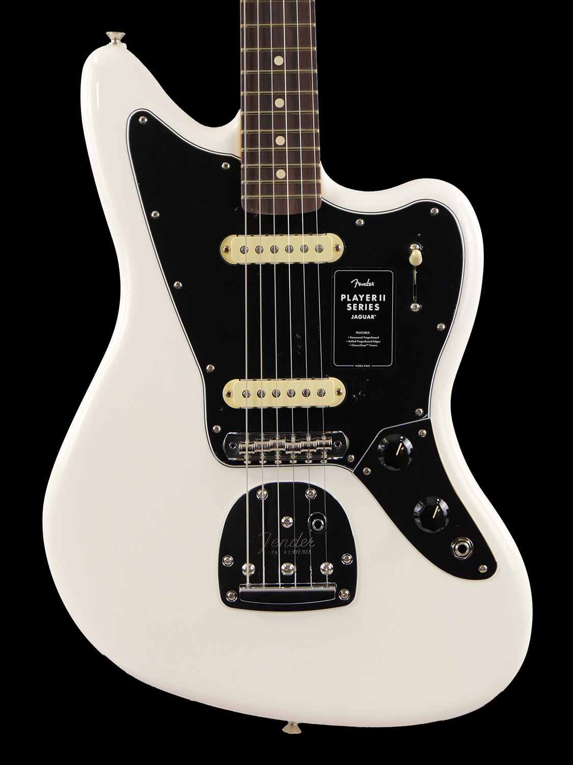 Fender Player II Jaguar RW (Polar White)