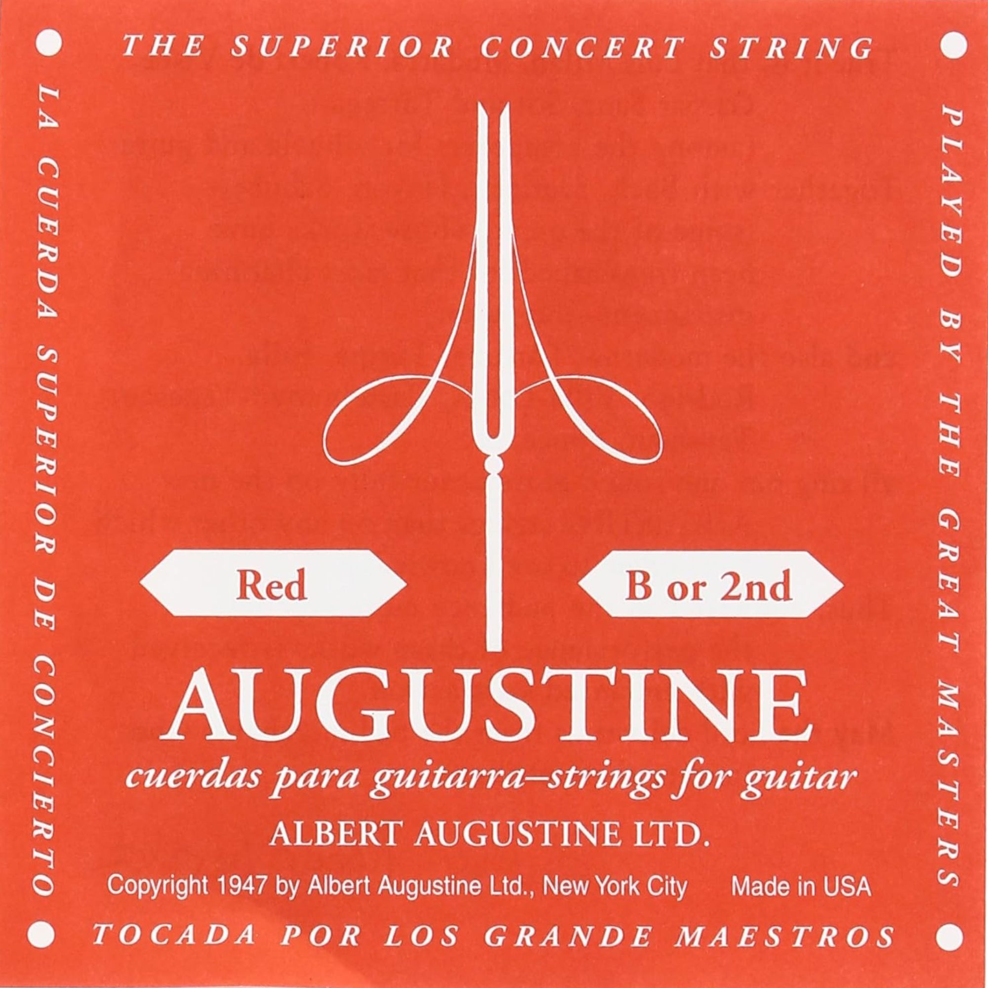 AUGUSTINE RED 2nd (バラ弦)