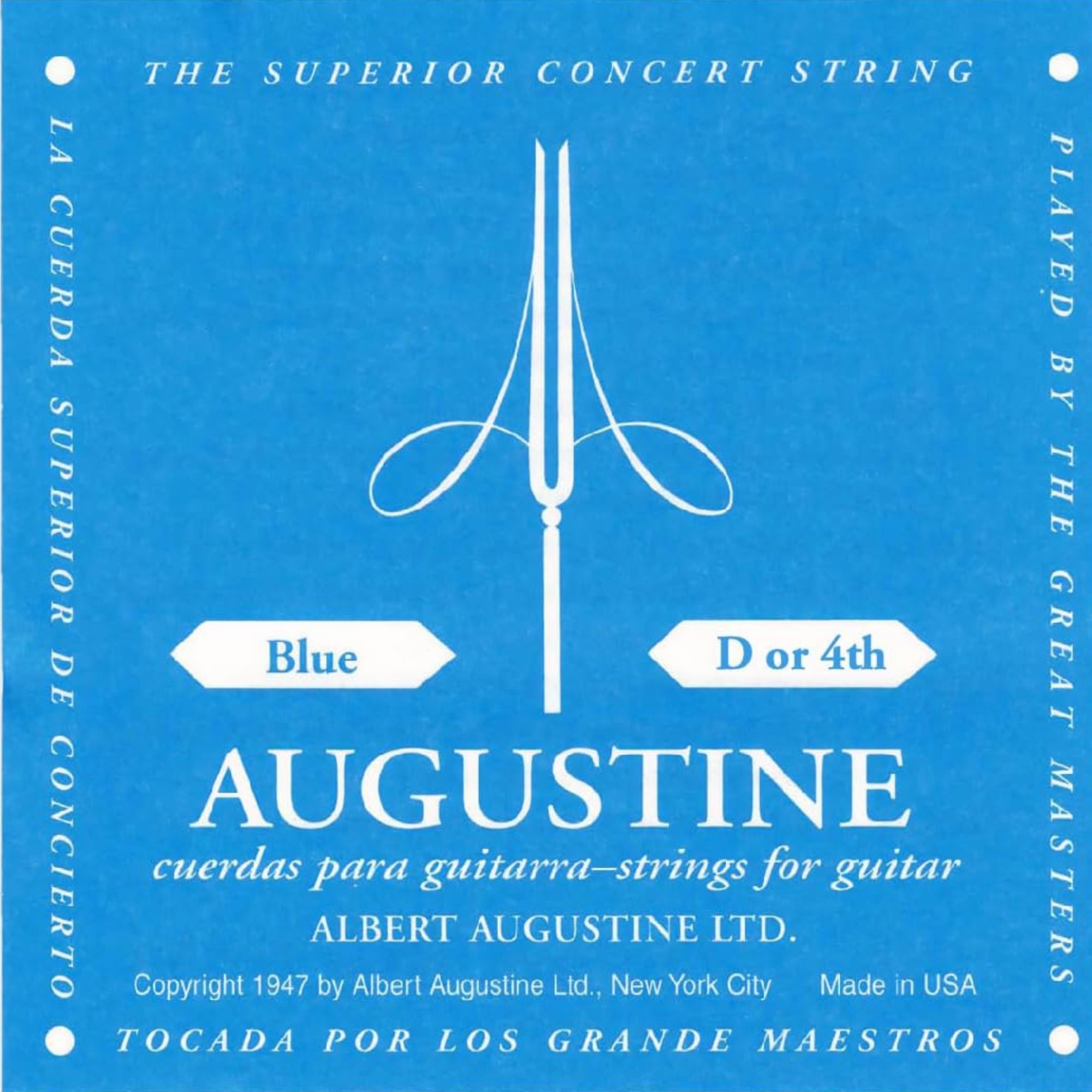 AUGUSTINE BLUE 4th (バラ弦)