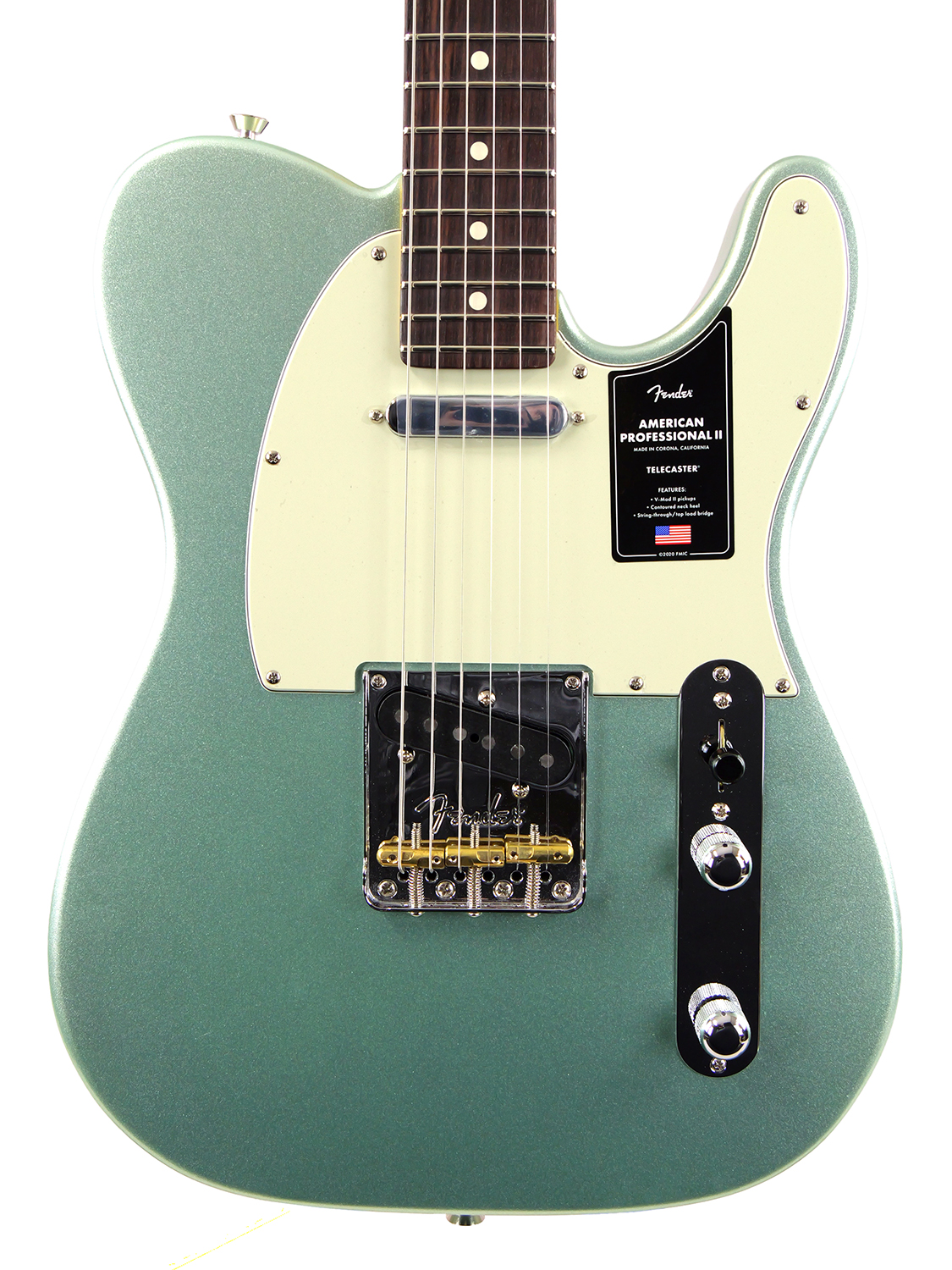 ☆Fender USAセール実施中☆ Fender American Professional II Telecaster RW (Mystic Surf Green)