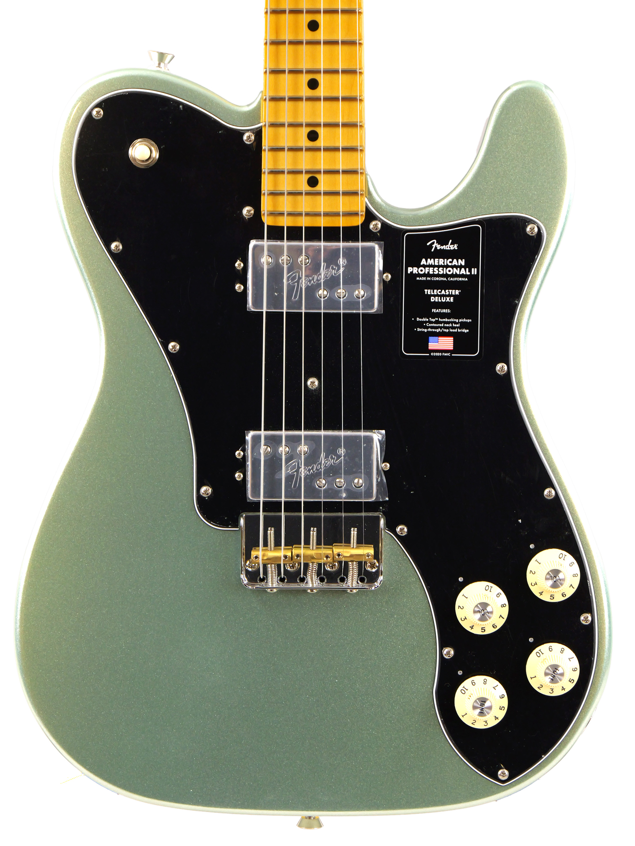 ☆Fender USAセール実施中☆ Fender American Professional II Telecaster Deluxe (Mystic Surf Green)