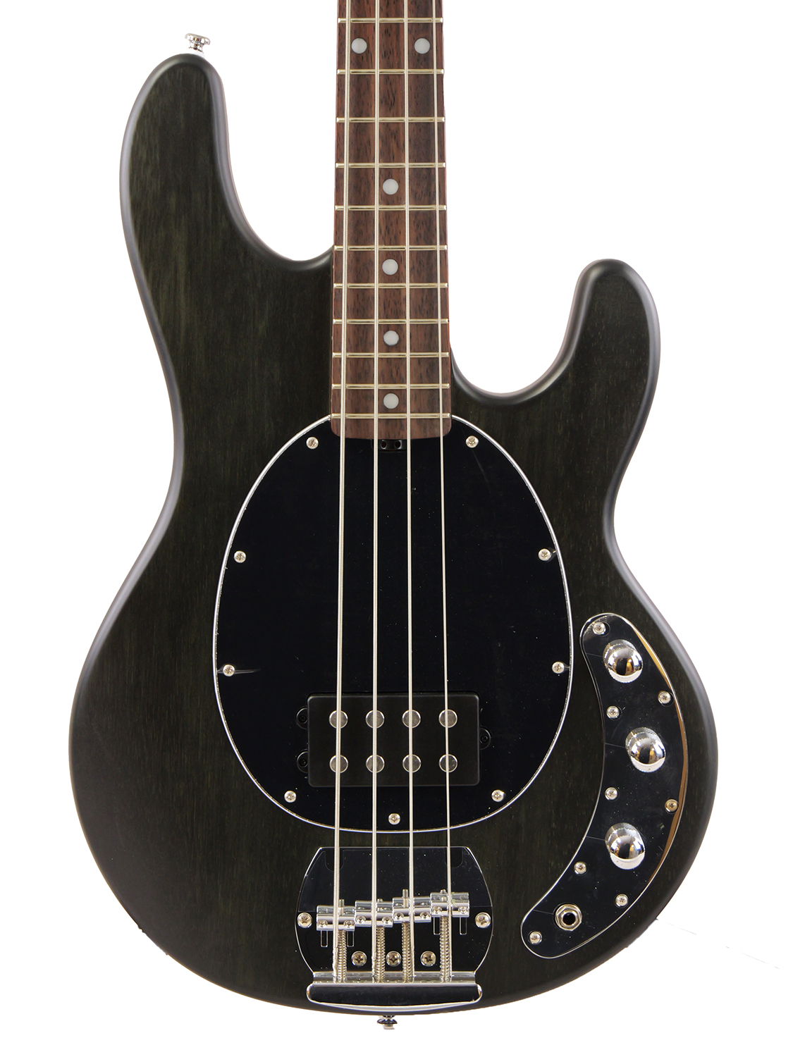 Sterling by MUSIC MAN S.U.B. Series RAY4 (Trans Black Satin)