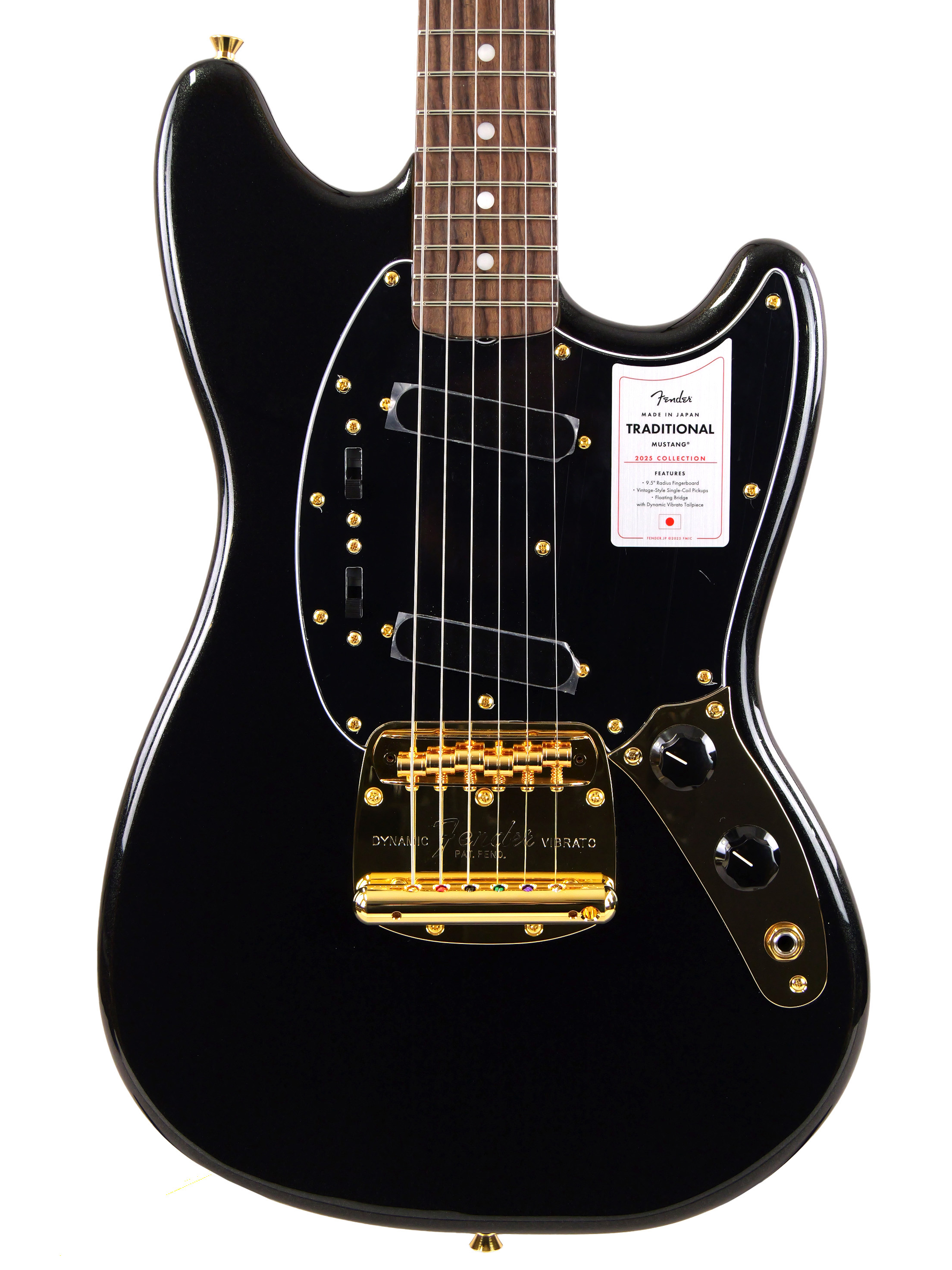 Fender Made in Japan Traditional 2025 Collection 60s Mustang (Black Pearl)