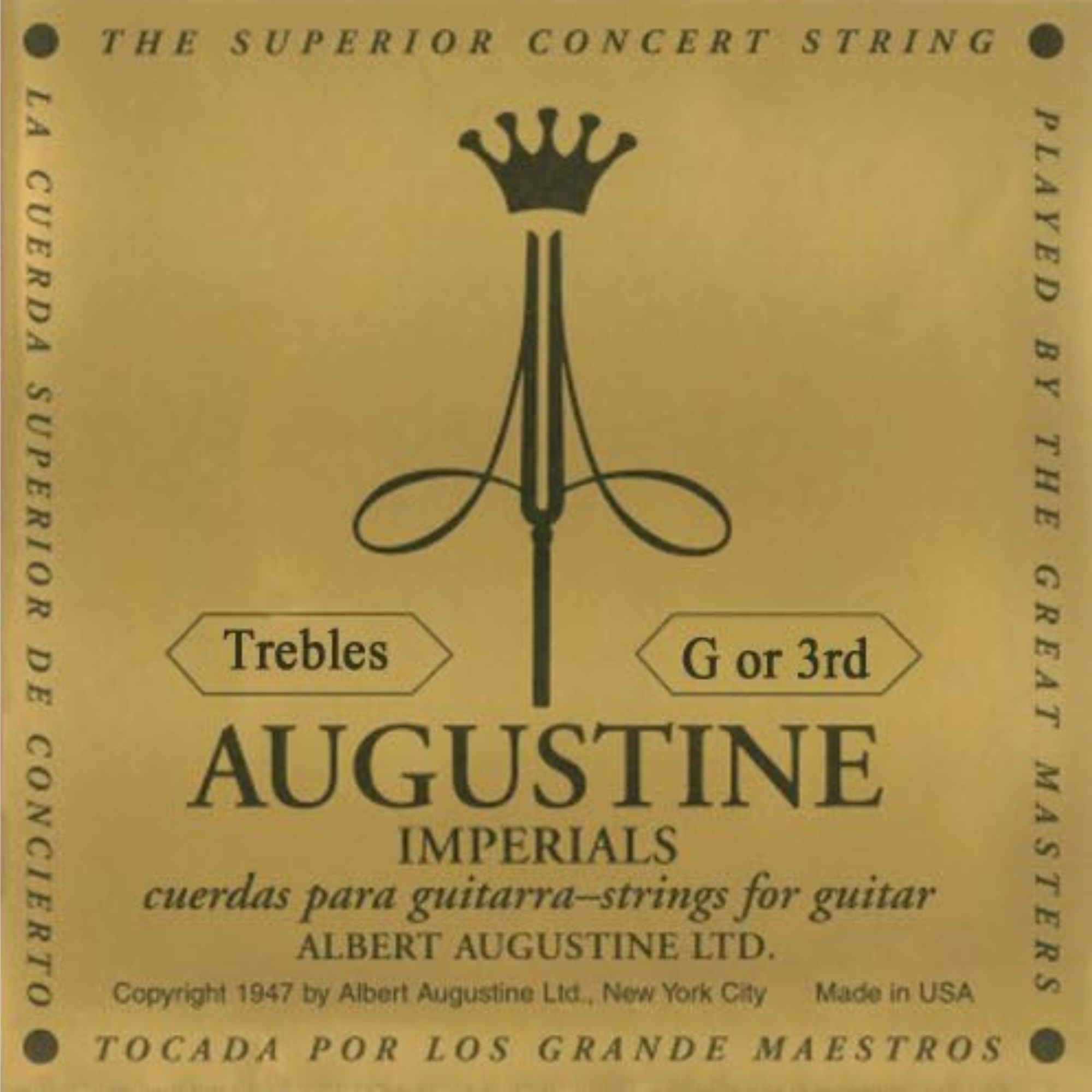 AUGUSTINE IMPERIAL 3rd (バラ弦)