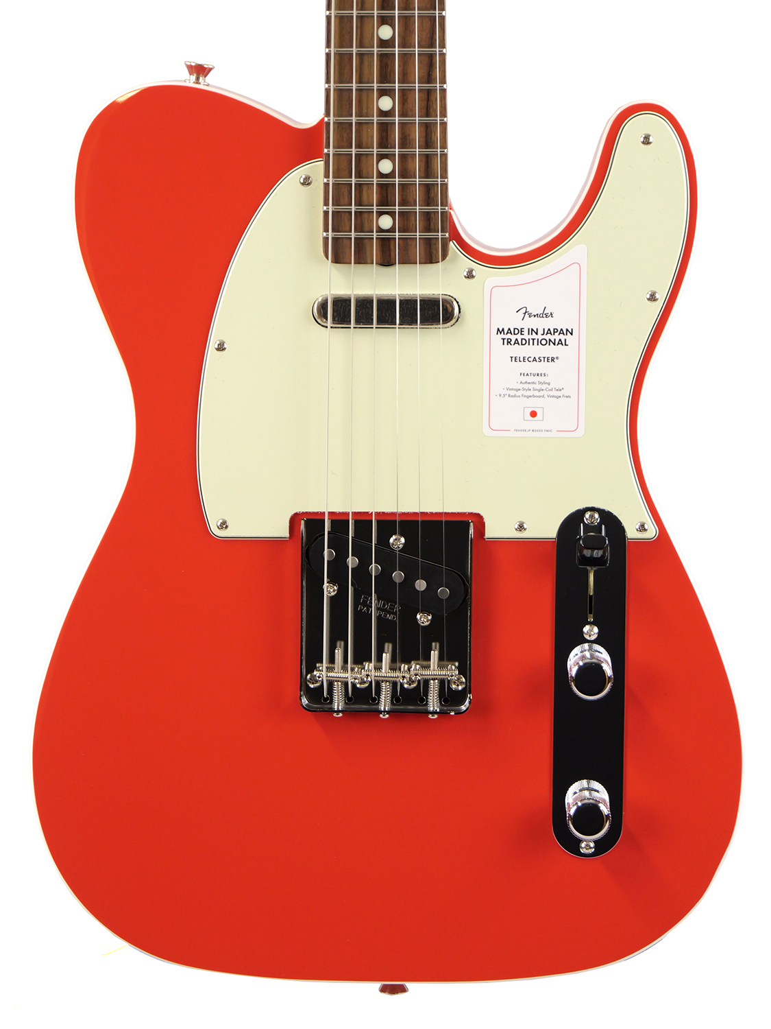 Fender Made in Japan Traditional '60s Telecaster Custom (Fiesta Red)