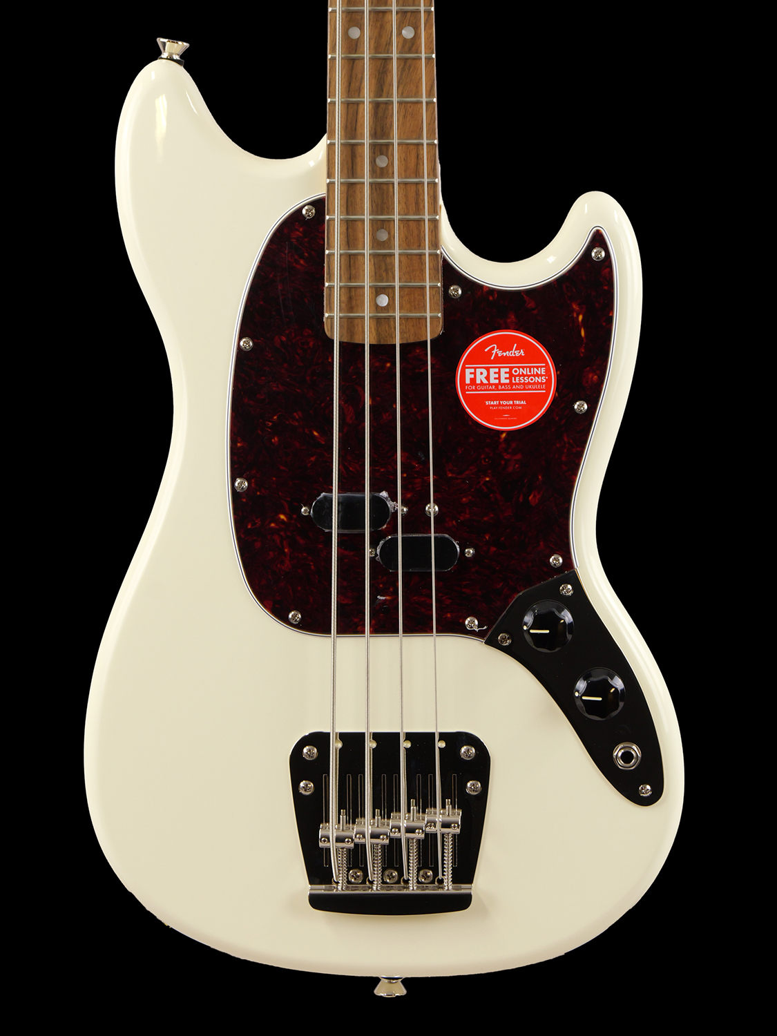 Squier by Fender Classic Vibe '60s Mustang Bass (Olympic White)