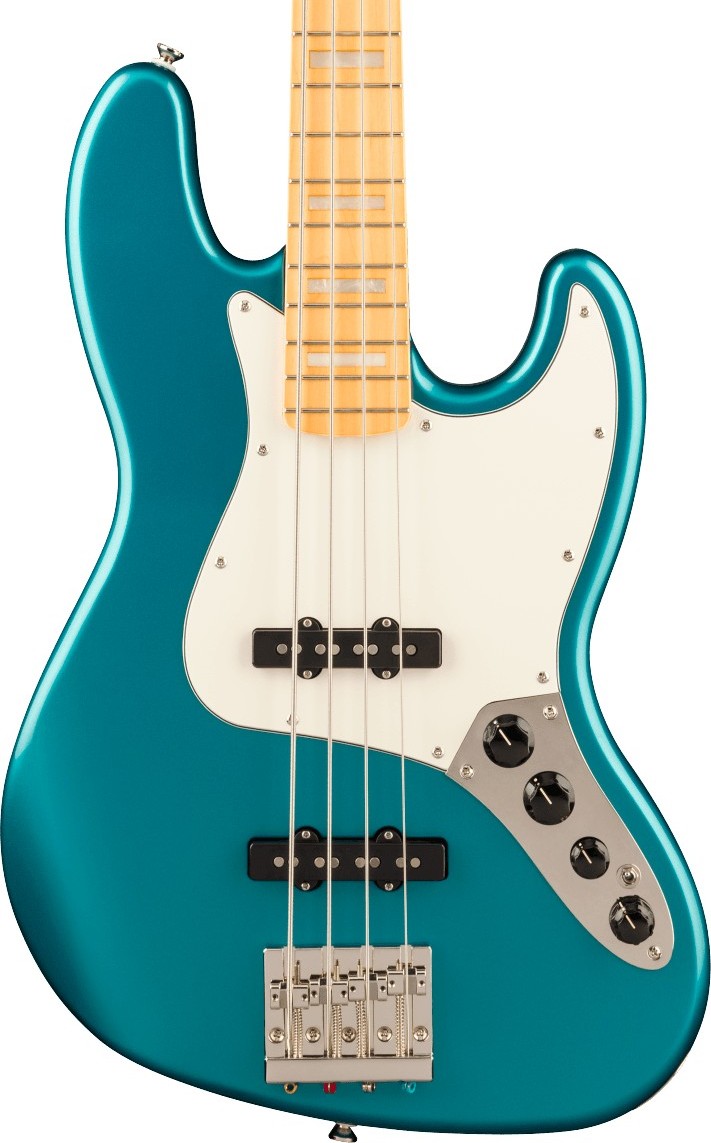Squier by Fender Classic Vibe Active '70s Jazz Bass (Ocean Turquoise)