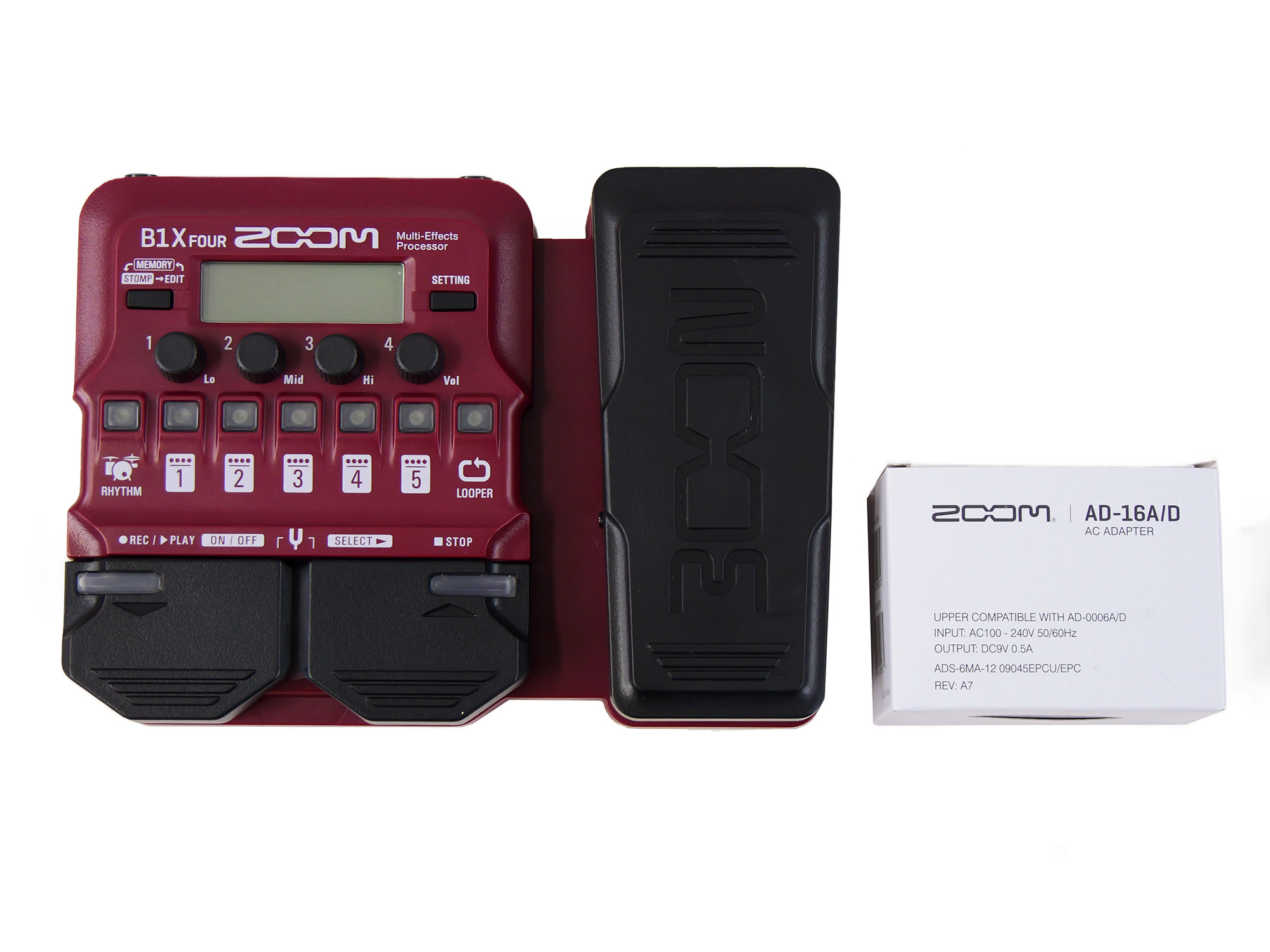 ZOOM B1X FOUR アダプター付