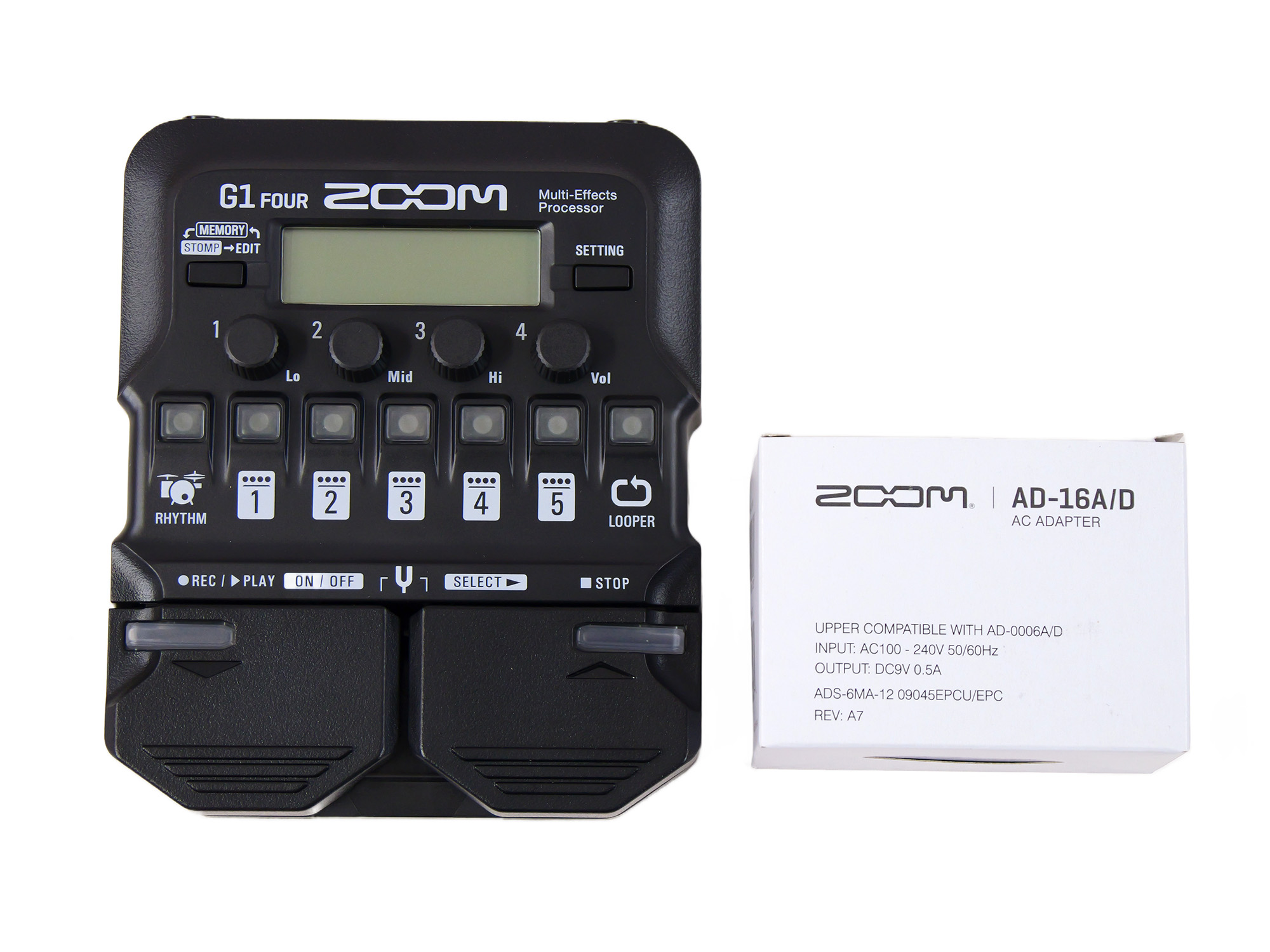 ZOOM G1 FOUR アダプター付