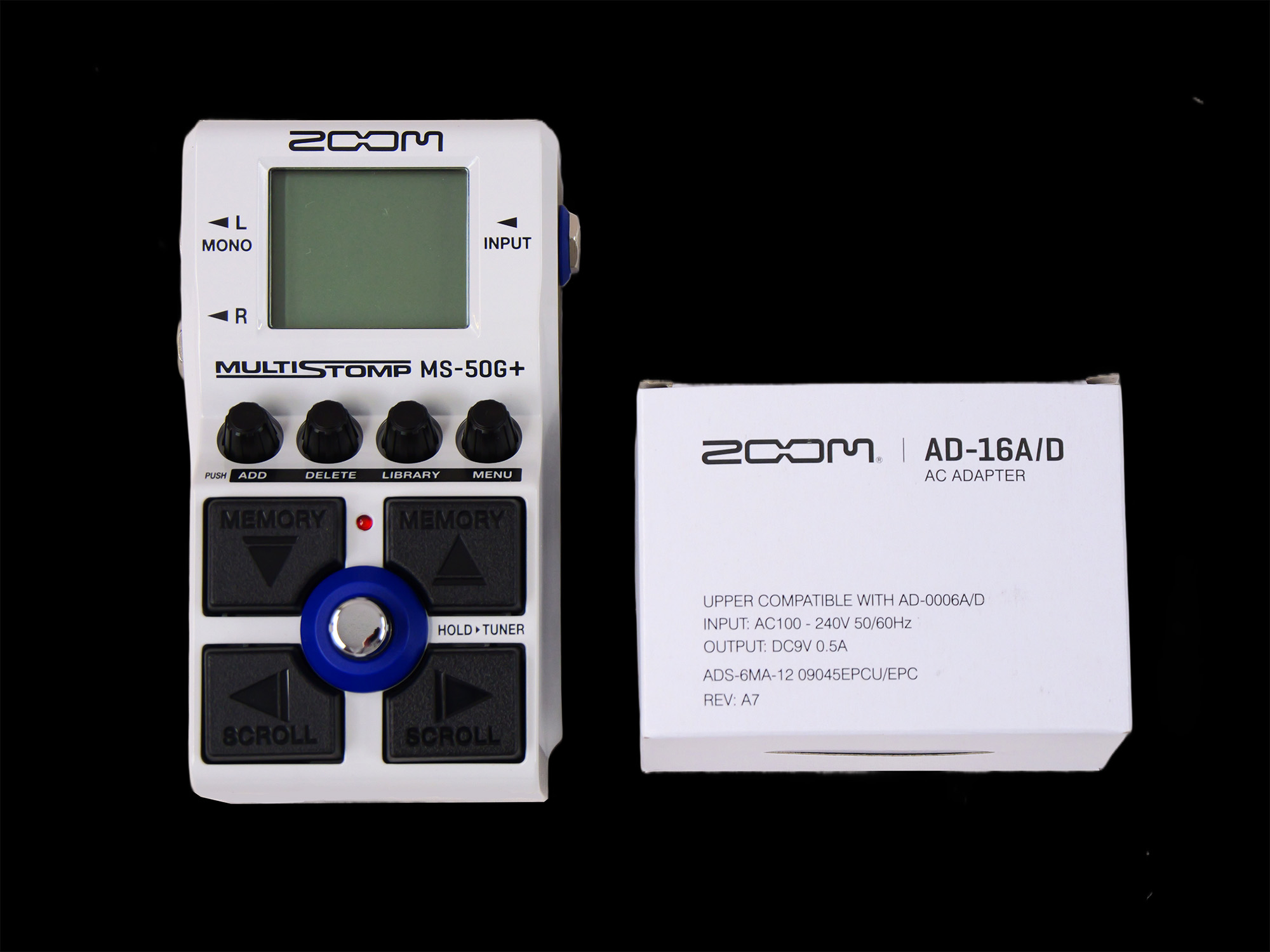 ZOOM MS-50G+ アダプター付