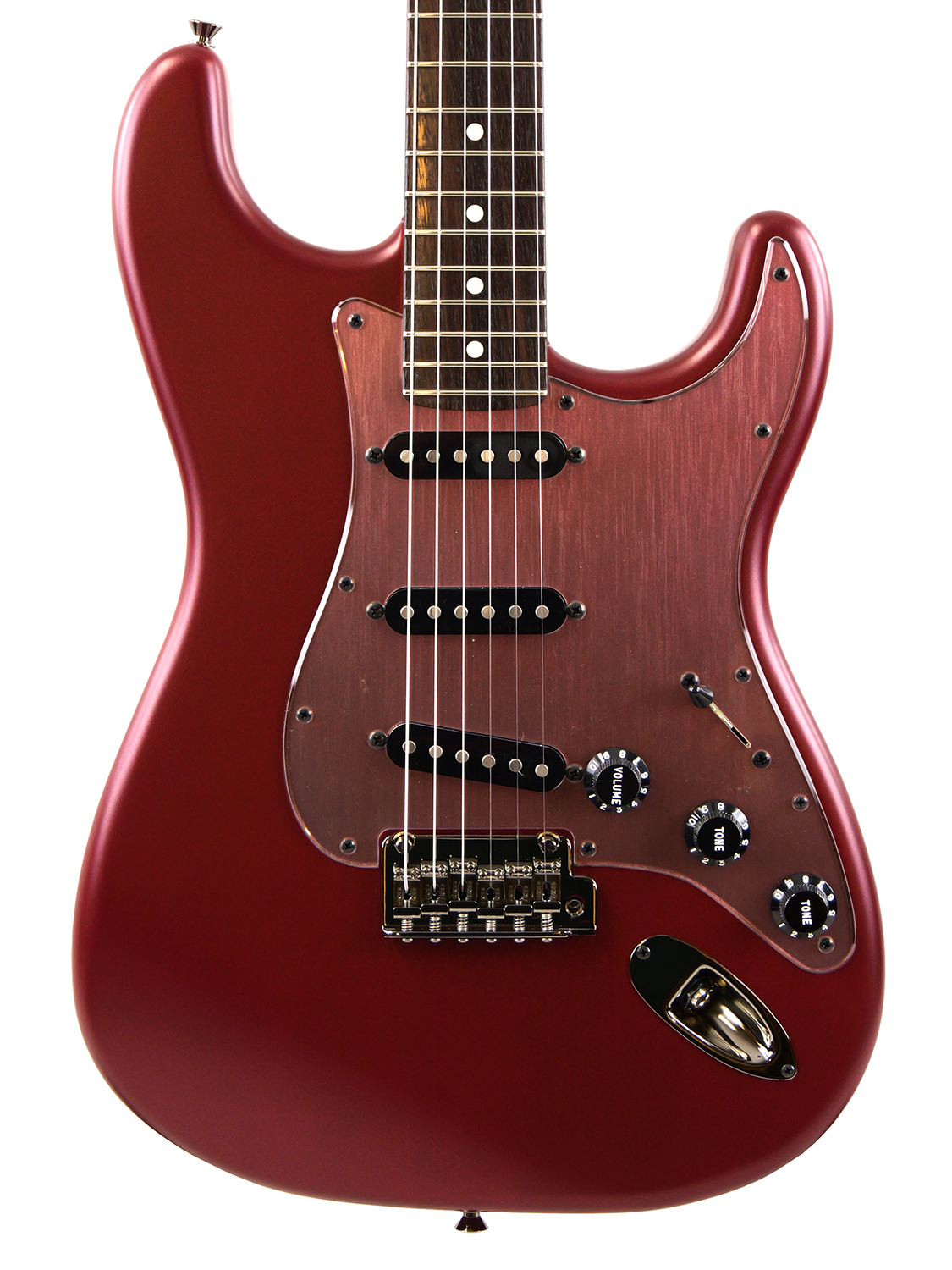 Fender Made in Japan Hybrid II 2026 Collection Stratocaster Satin Metallic (Matte Inferno Red)