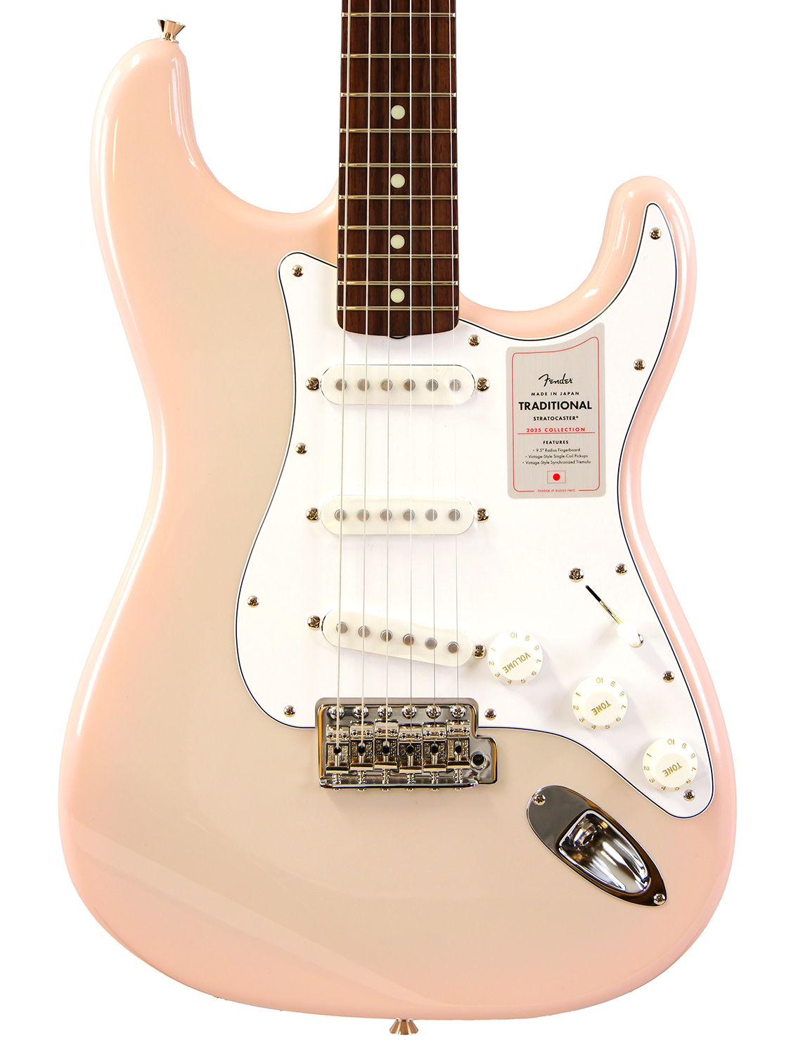 Fender Made in Japan Traditional 2025 Collection '60s Stratocaster Rosewood Fingerboard (Stardust Pink)