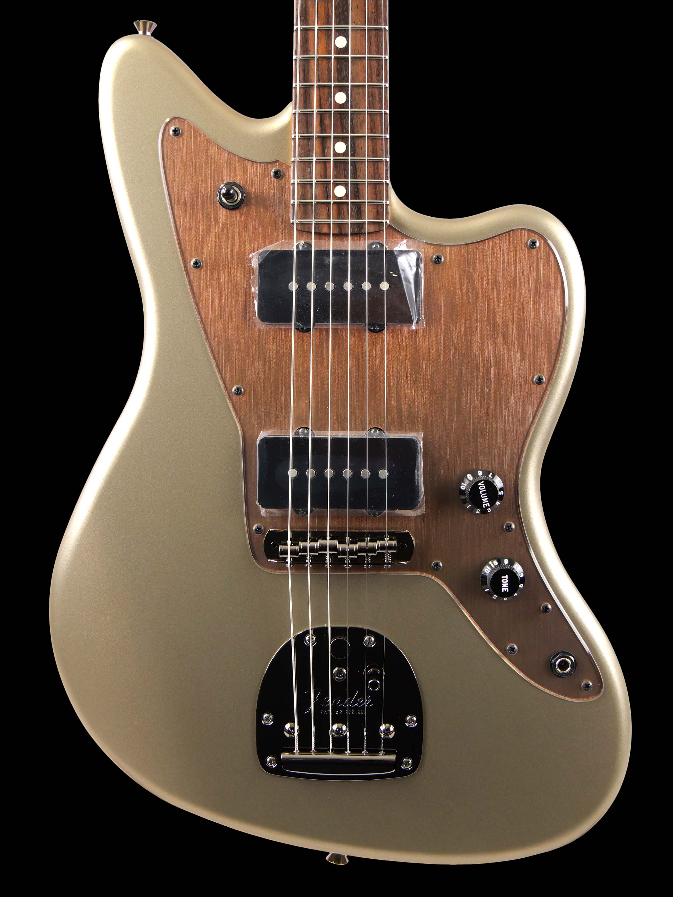 Fender Made in Japan Hybrid II 2026 Collection Jazzmaster Satin Metallic (Matte Champagne Mirage)