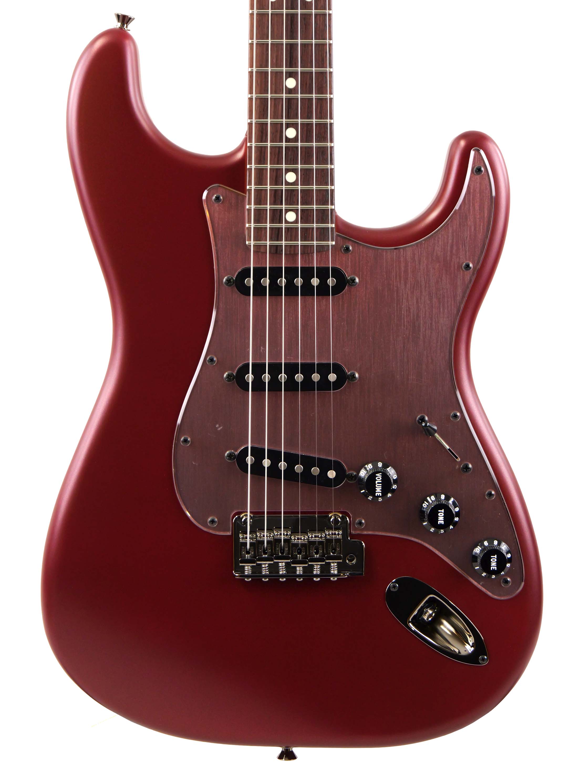 Fender Made in Japan Hybrid II 2026 Collection Stratocaster Satin Metallic (Matte Inferno Red)