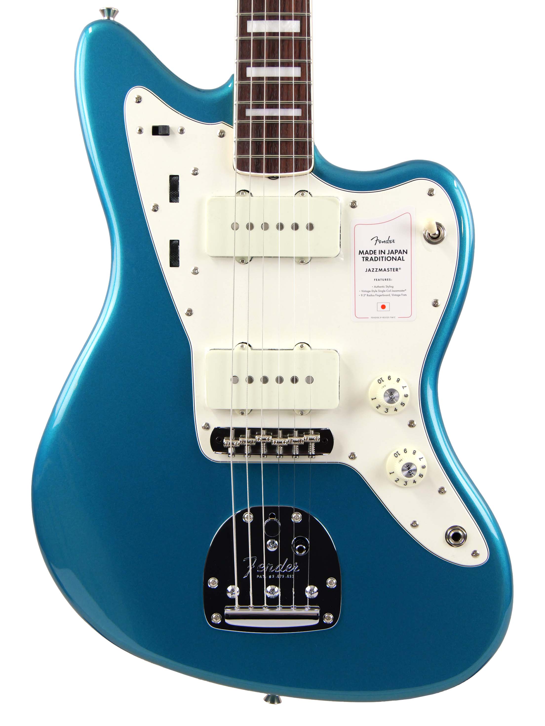 Fender Made in Japan Traditional Late '60s Jazzmaster (Ocean Turquoise Metallic)