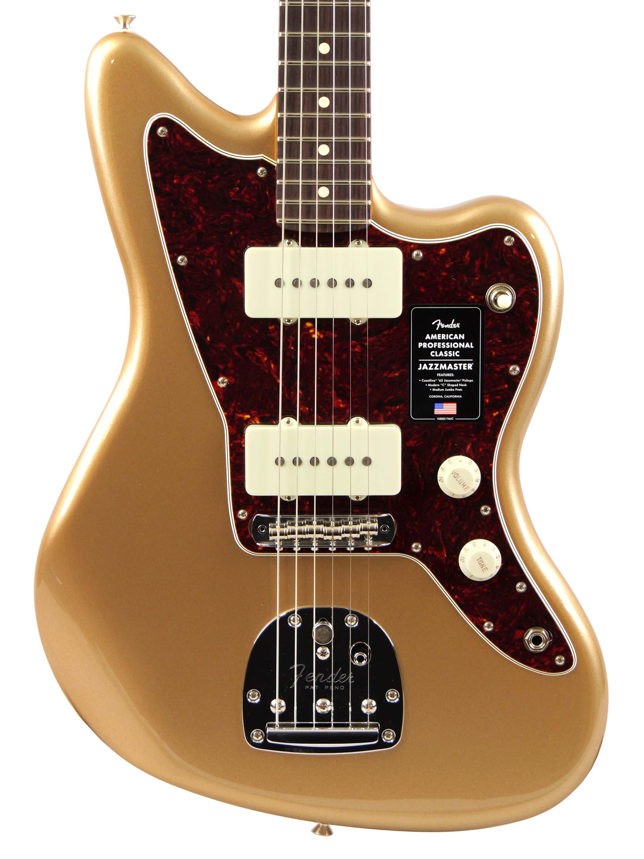 Fender American Professional Classic Jazzmaster(Faded Firemist Gold)