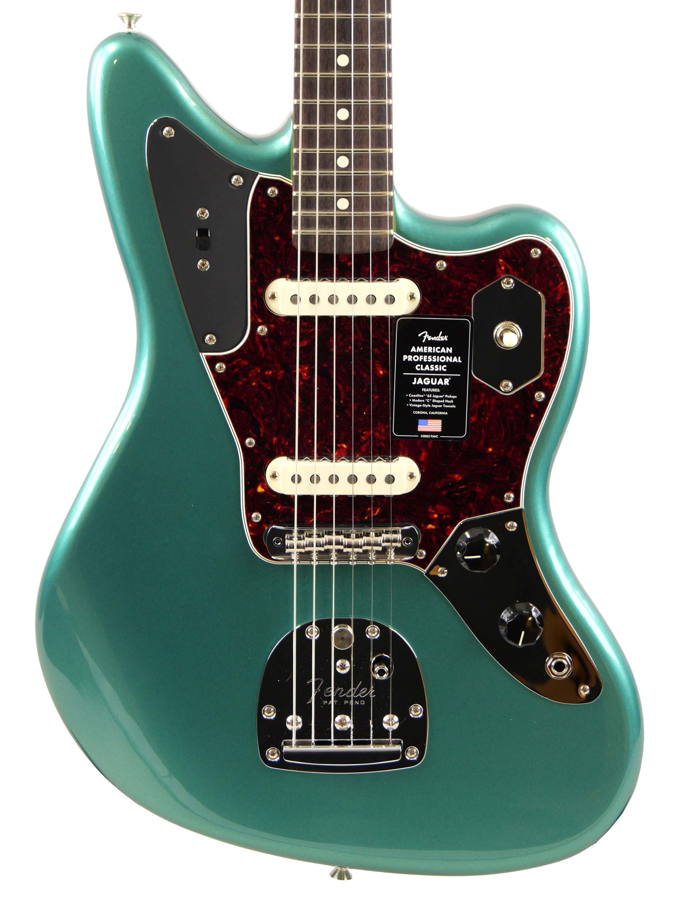 Fender American Professional Classic Jaguar(Faded Sherwood Green Metallic)