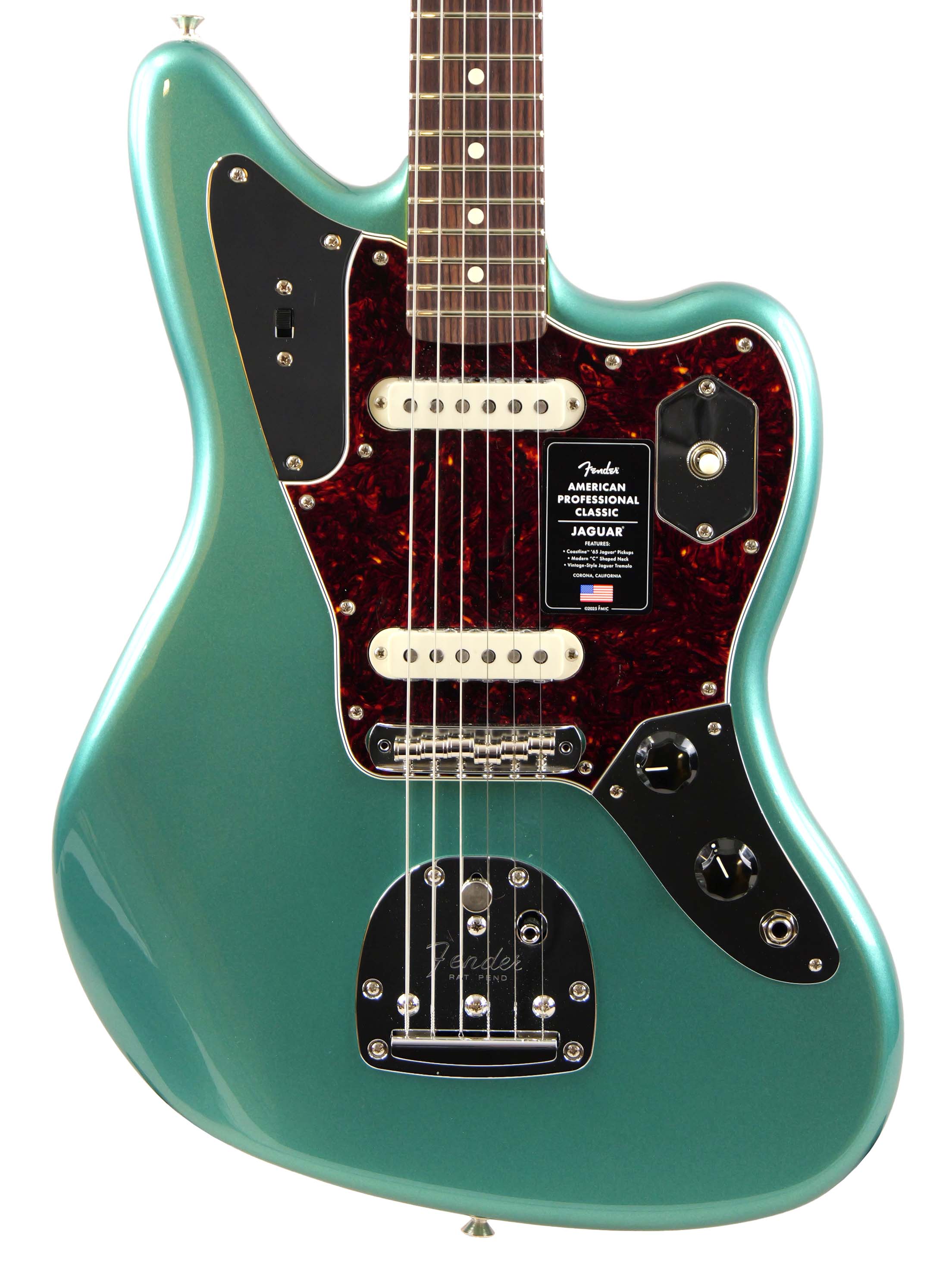 Fender American Professional Classic Jaguar(Faded Sherwood Green Metallic)