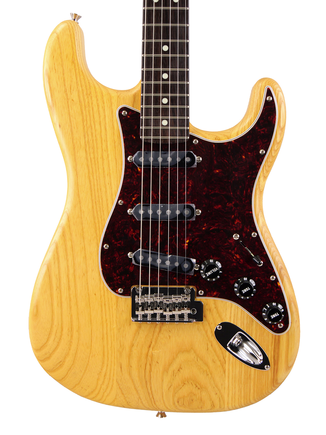 店頭展示処分特価!Fender Made in Japan Limited Stratocaster Raw Ash (Vintage Natural)