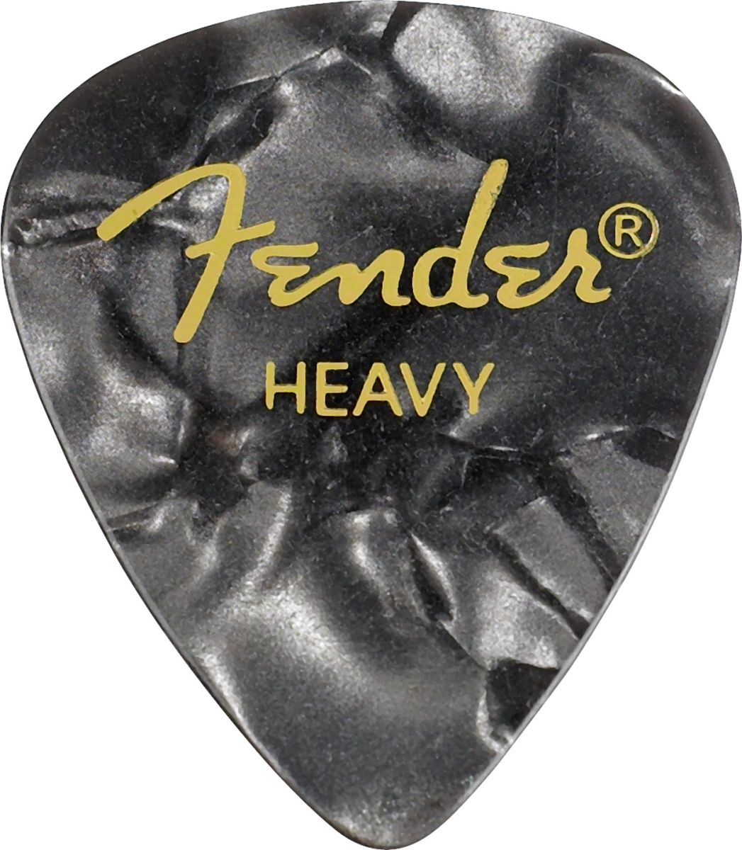 Fender ピック 351 Black MOTO Heavy (12PK)