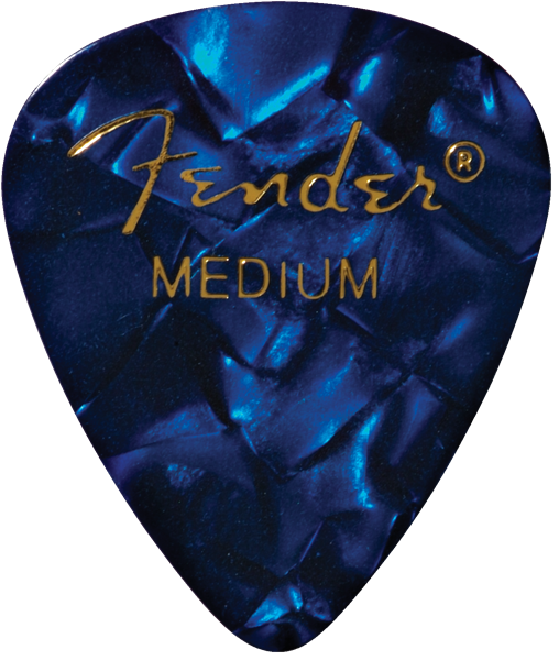 Fender ピック 351 Blue MOTO Medium (12PK)