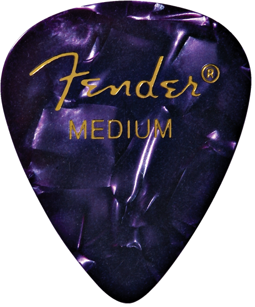 Fender ピック 351 Purple MOTO Medium (12PK)