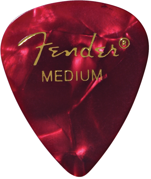 Fender ピック 351 Red MOTO Medium (12PK)