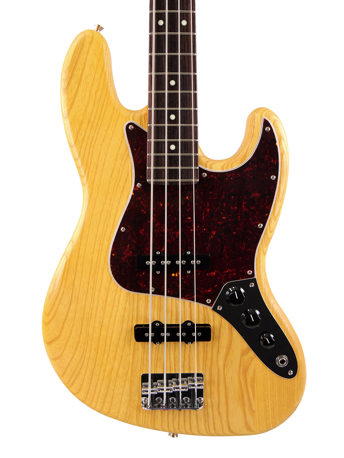 Fender Made in Japan Limited Jazz Bass Raw Ash (Vintage Natural)