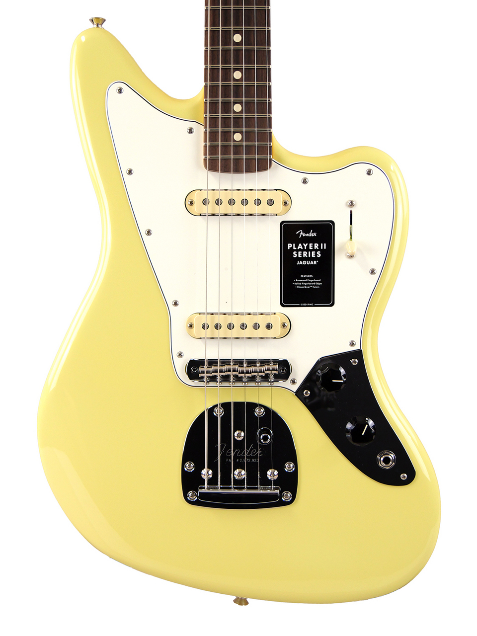 Fender Player II Jaguar RW (Hialeah Yellow)