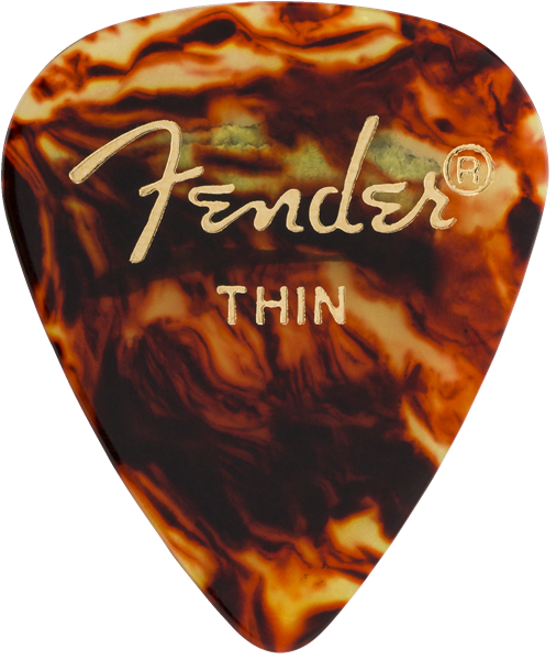 Fender ピック 351 Shell Thin (12PK)