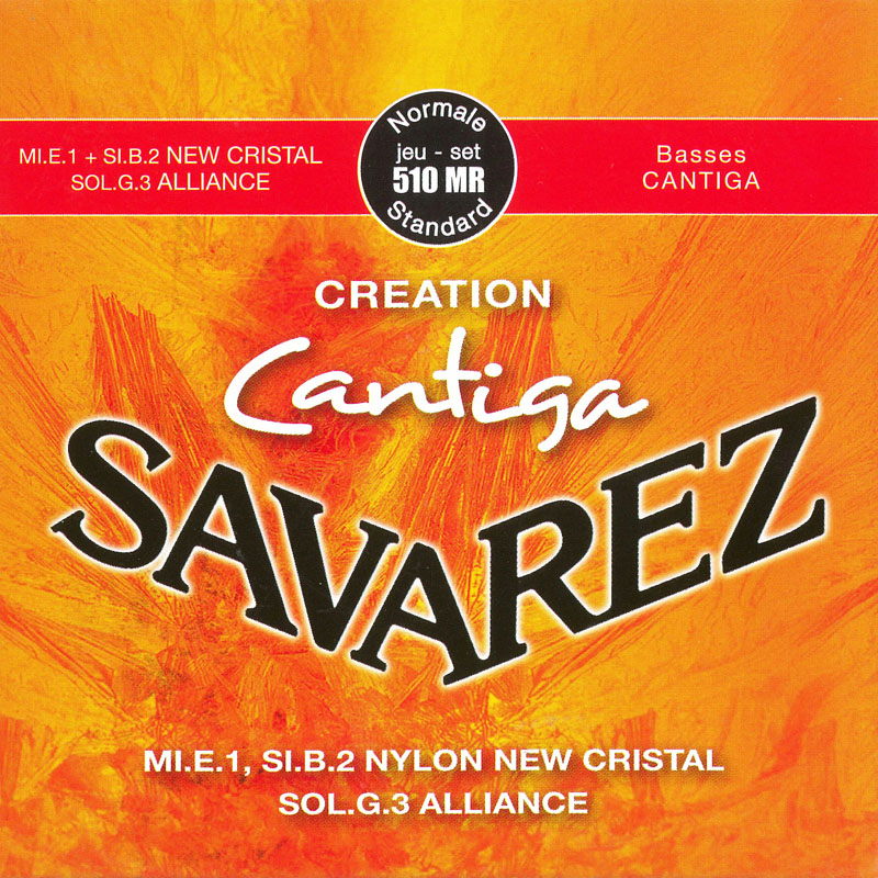 SAVAREZ CREATION Cantiga (510MR)【セット弦】