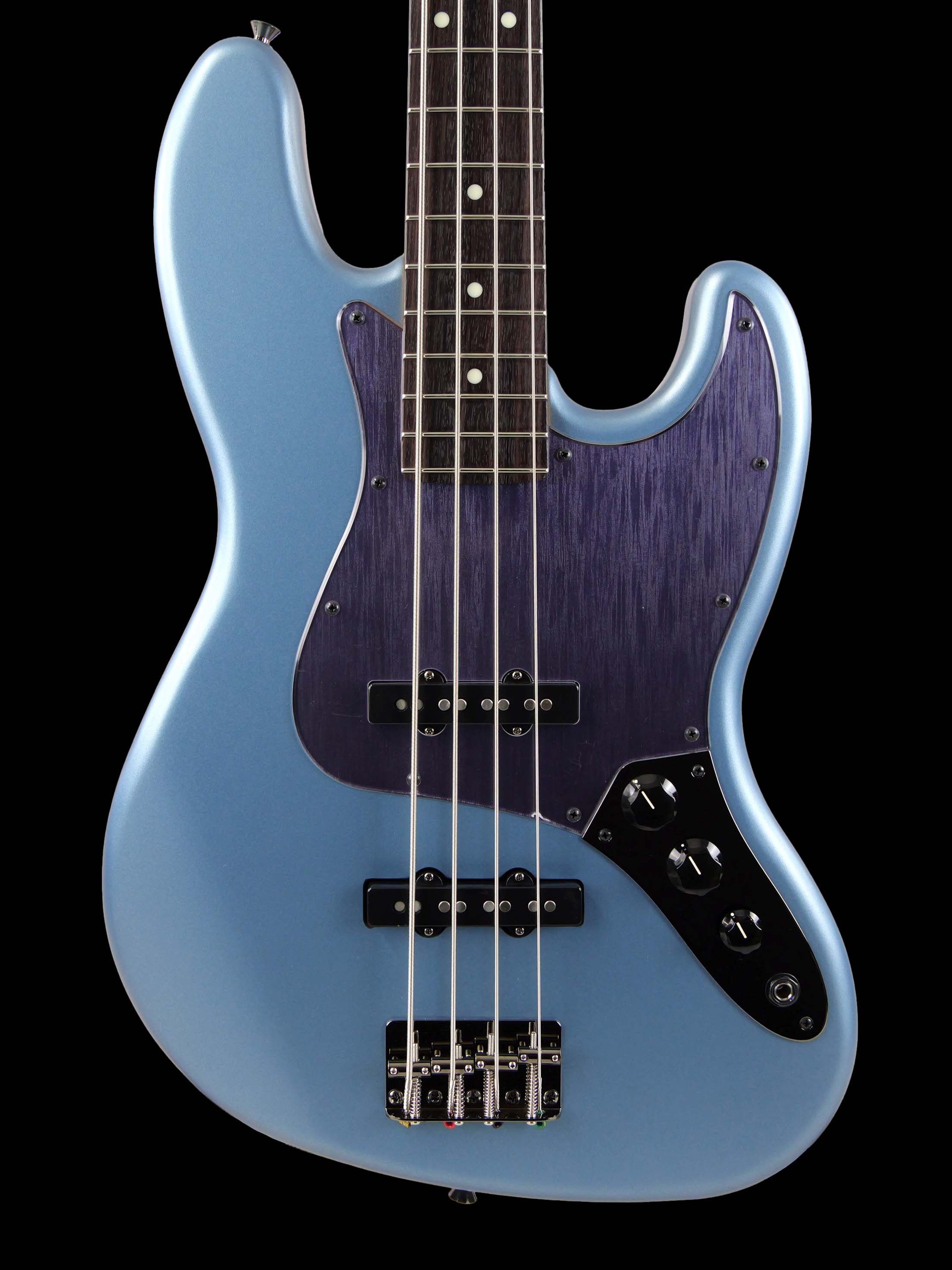 Fender Made in Japan Hybrid II 2026 Collection Jazz Bass (Matte Aero Blue)