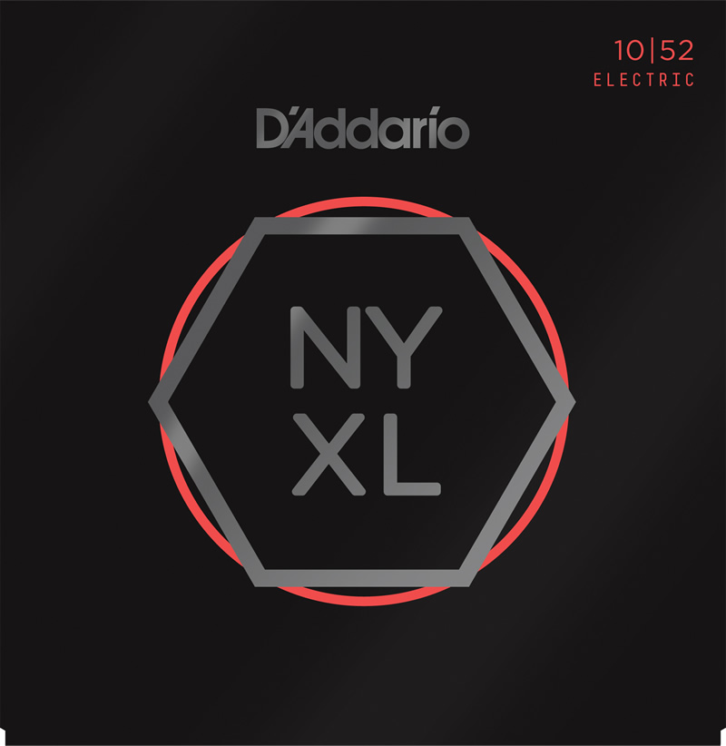 D'Addario NYXL1052 Nickel Wound, Light Top / Heavy Bottom (10-52)