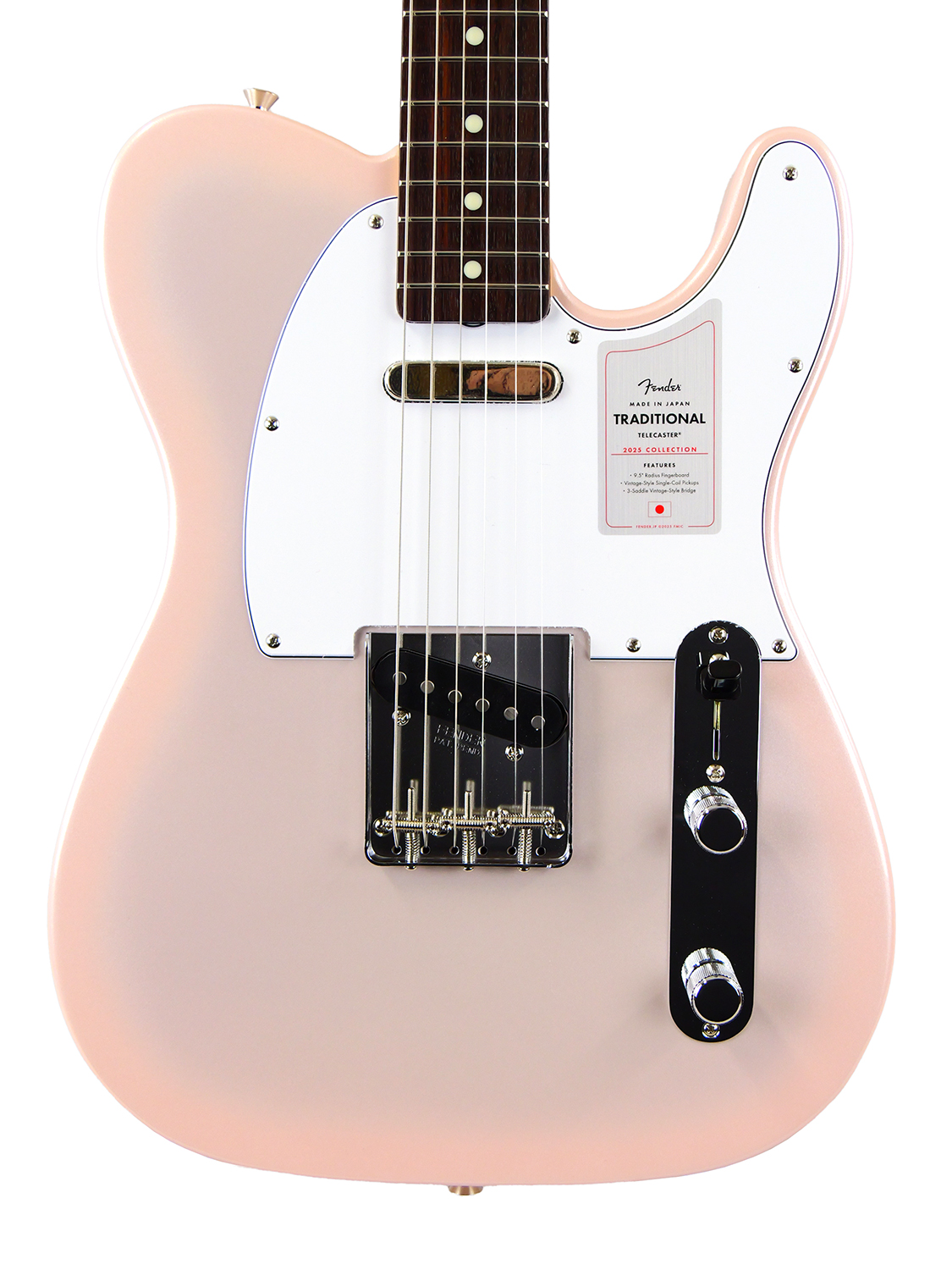 Fender Made in Japan Traditional 2025 Collection 60s Telecaster Rosewood Fingerboard (Stardust pink)