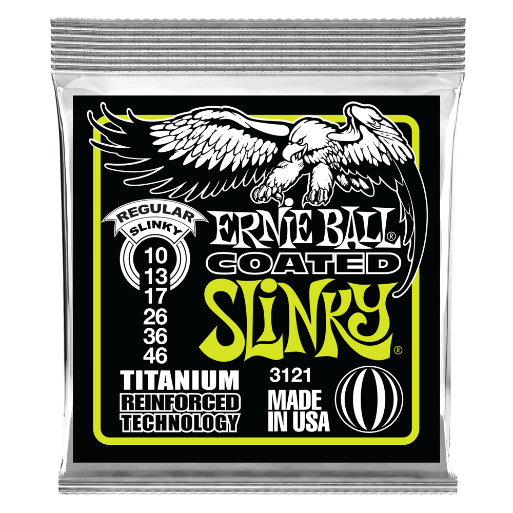 Ernie Ball 3121 Regular Coated Slinky (10-46)