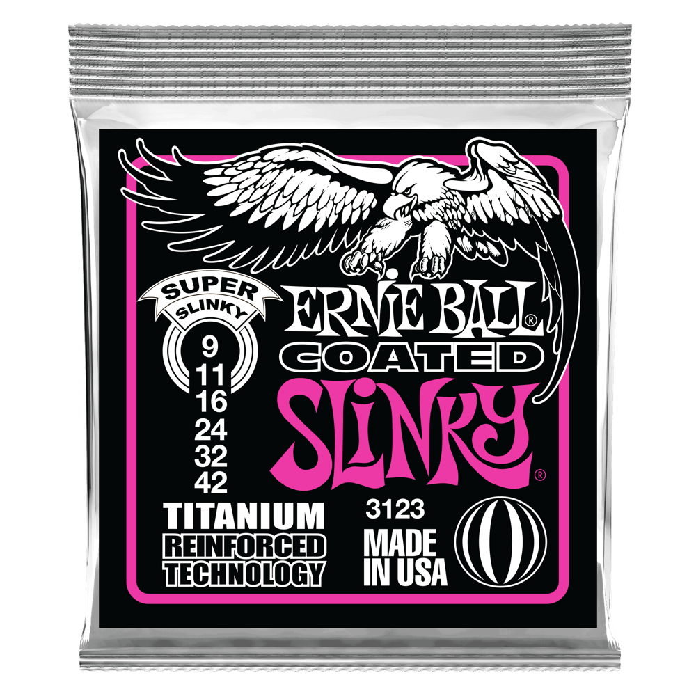 Ernie Ball 3123 Super Coated Slinky (9-42)
