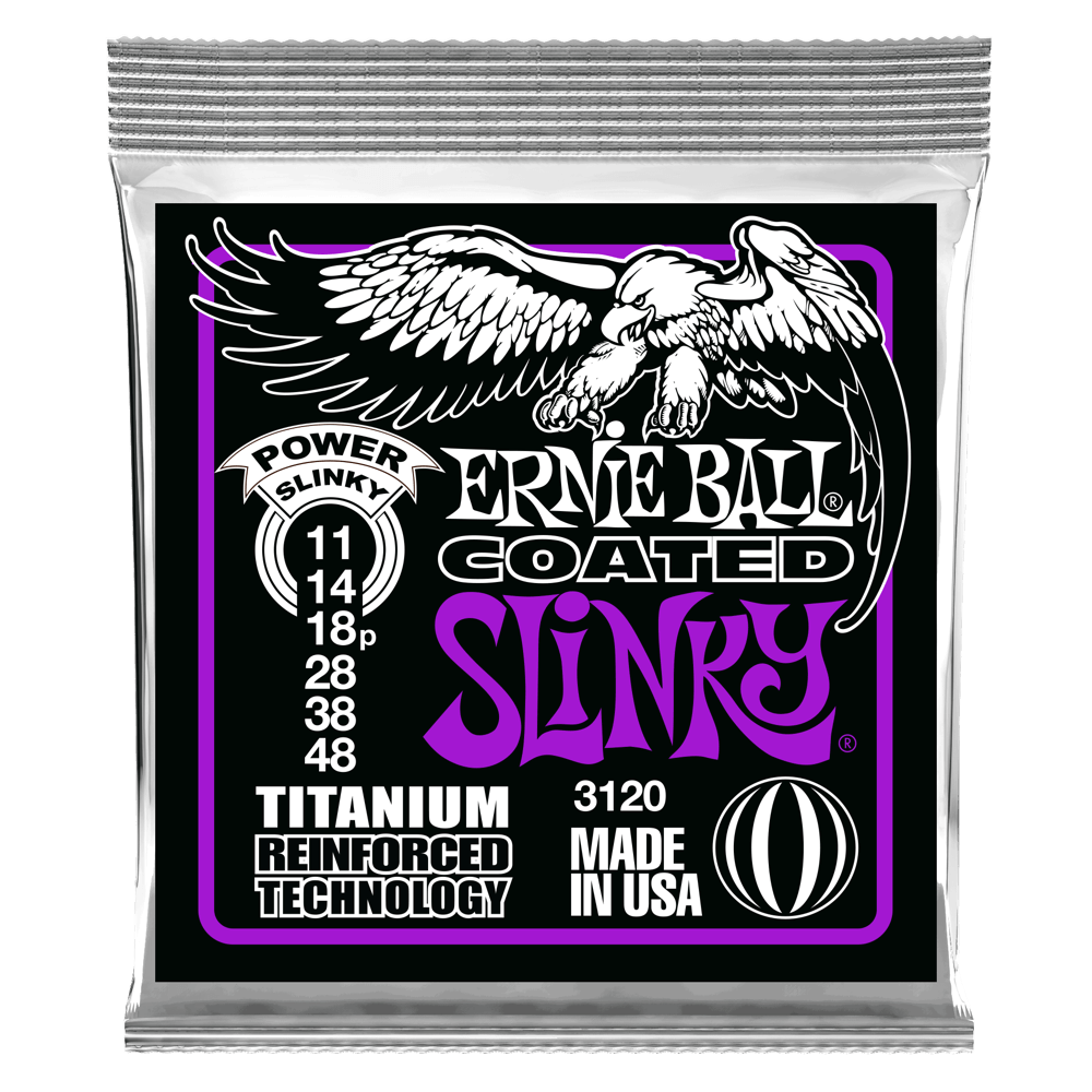 Ernie Ball 3120 Power Coated Slinky (11-48)