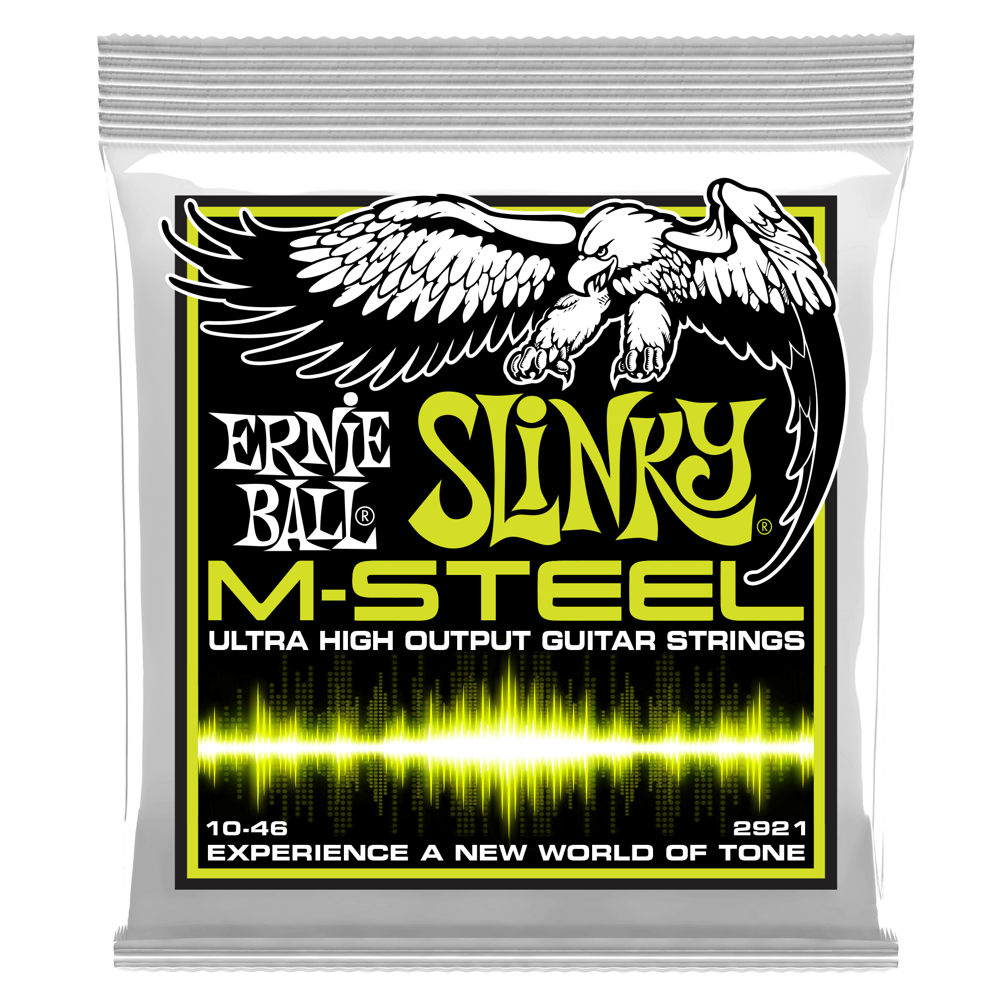 Ernie Ball 2921 Regular M-STEEL Slinky (10-46)