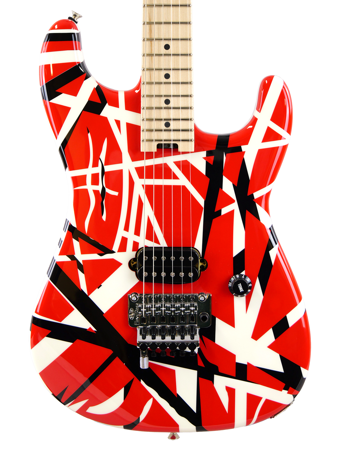 ☆EVHセール実施中☆ EVH Striped Series ( Red with Black Stripes )【アウトレット】