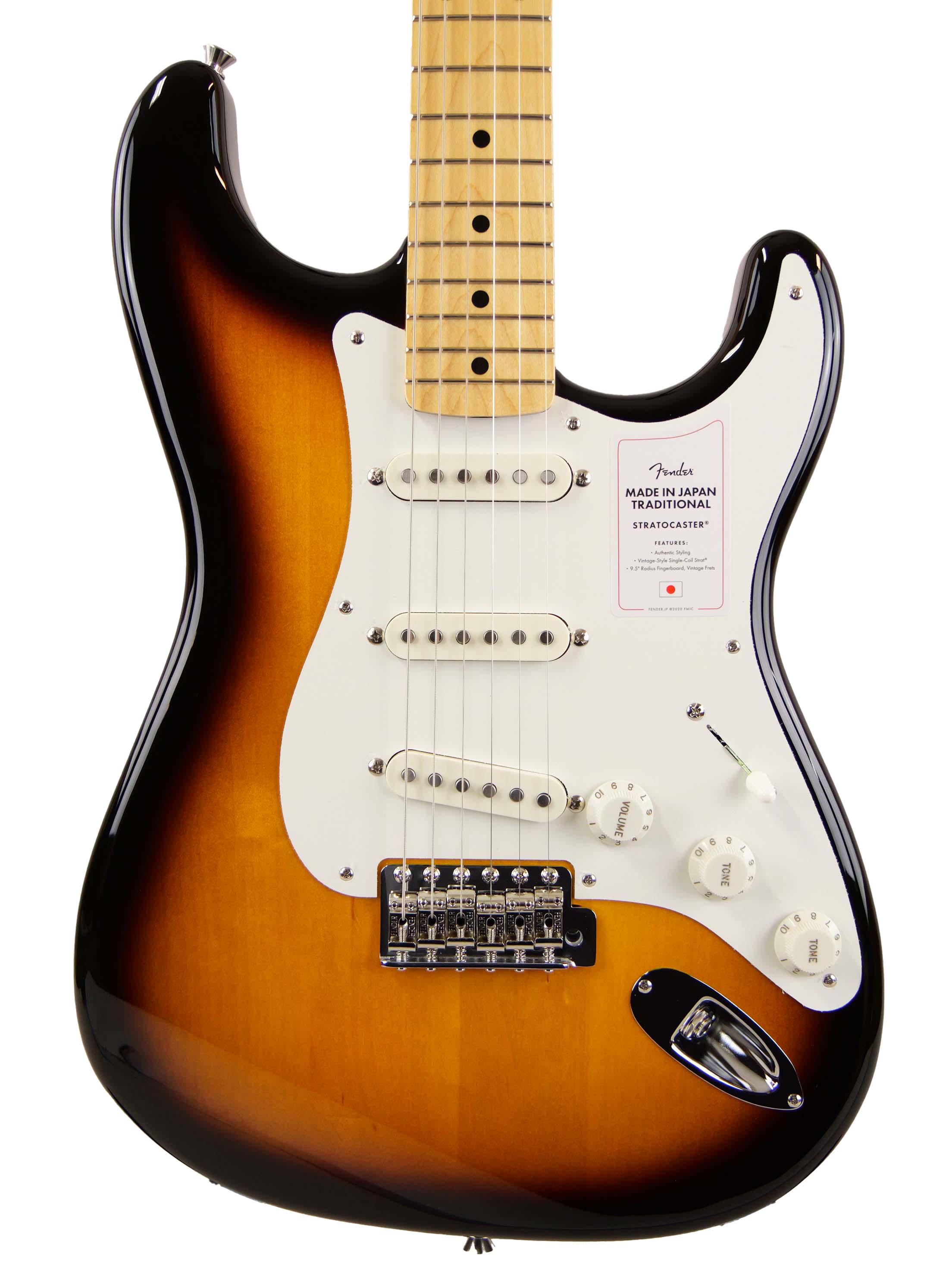 Fender Made in Japan Traditional 50s Stratocaster (2-Color Sunburst)