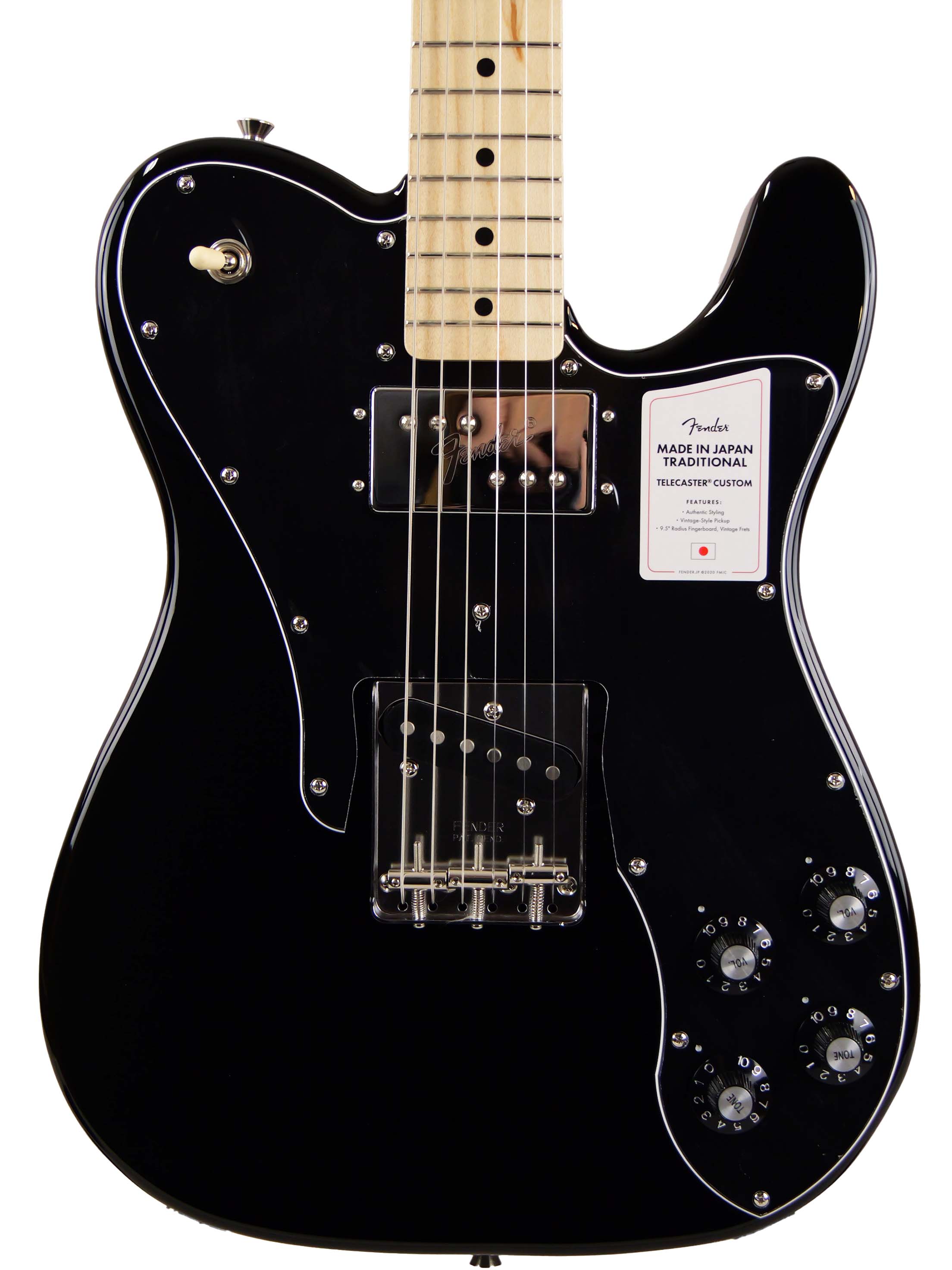 Fender Made in Japan Traditional 70s Telecaster Custom (Black)