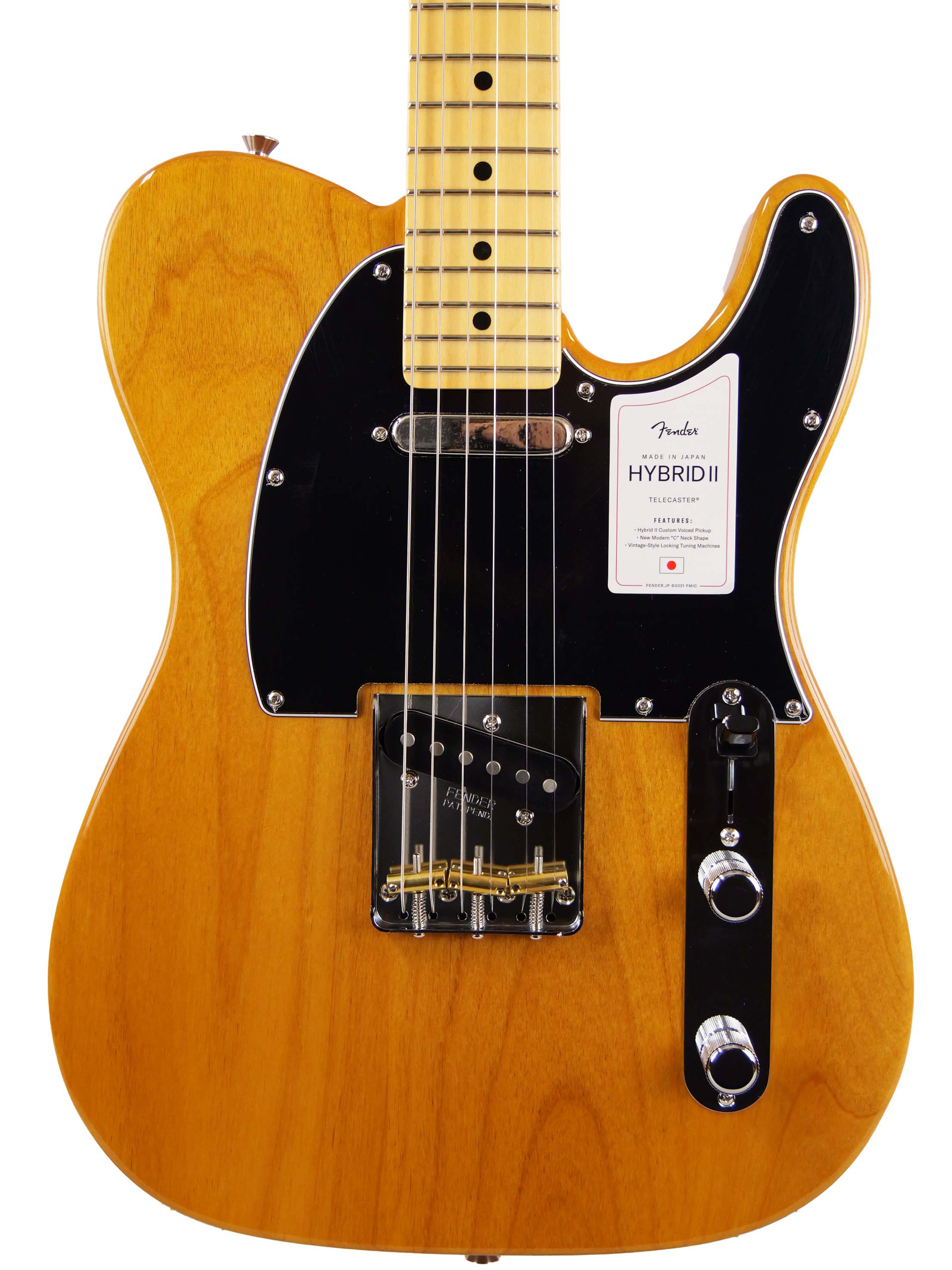 Fender Made in Japan Hybrid II Telecaster (Vintage Natural)