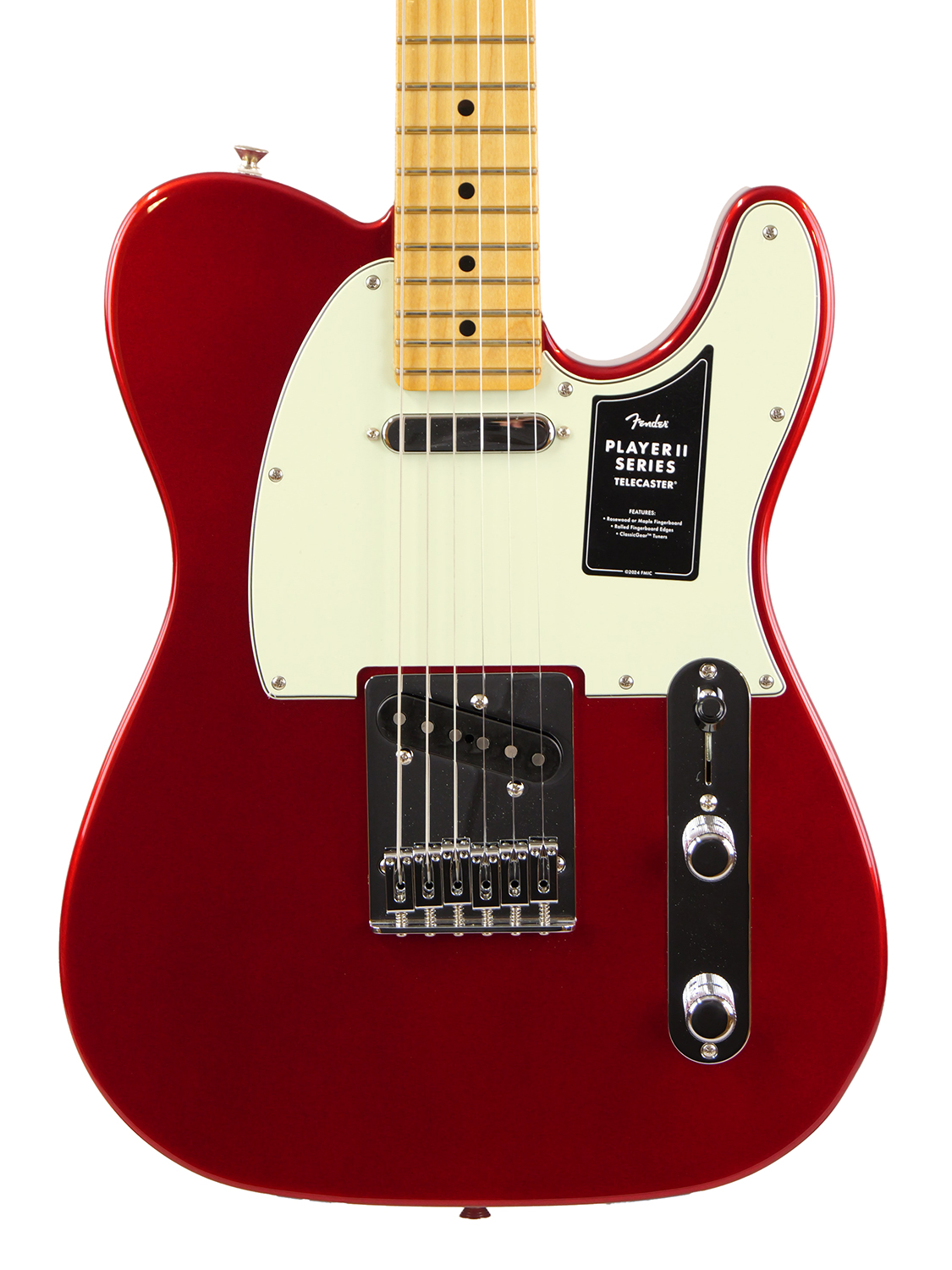 Fender 75th Anniversary Player II Telecaster (Candy Apple Red)