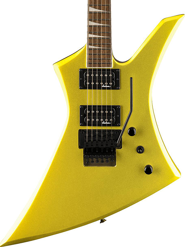 Jackson X Series Kelly KEX (Lime Green Metallic)
