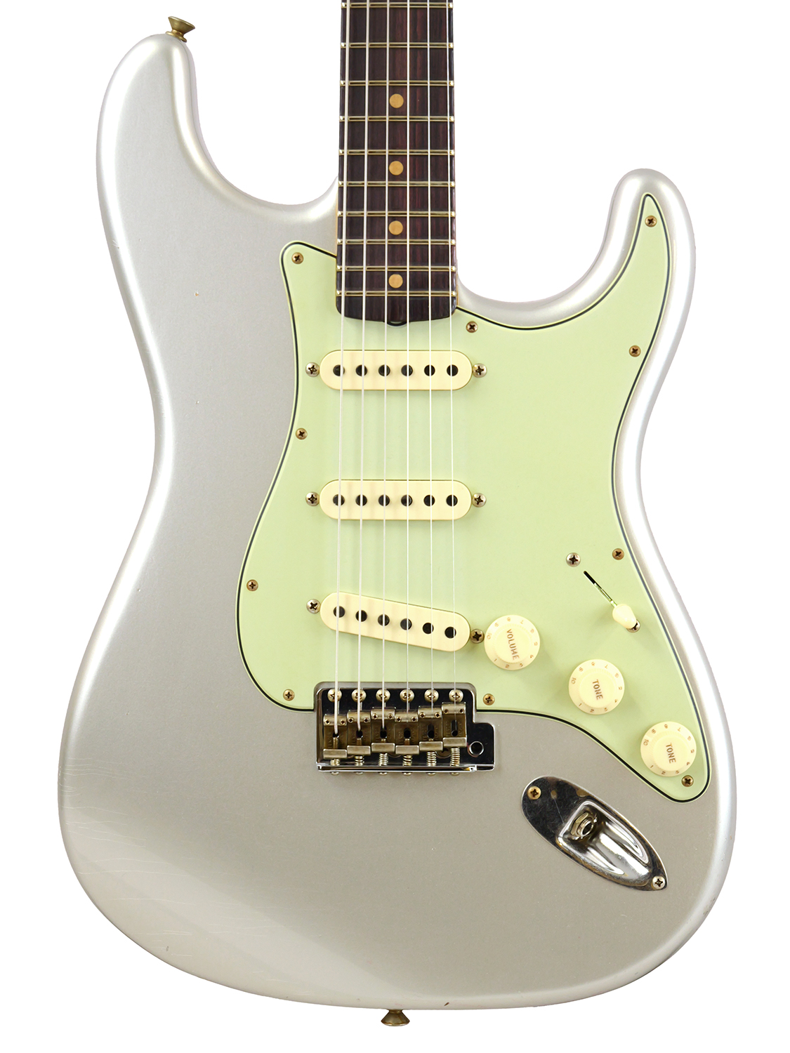 ☆Fender カスタムショップ セール実施中☆Fender Custom Shop 1959 Stratocaster Journeyman Relic (Inca Silver)