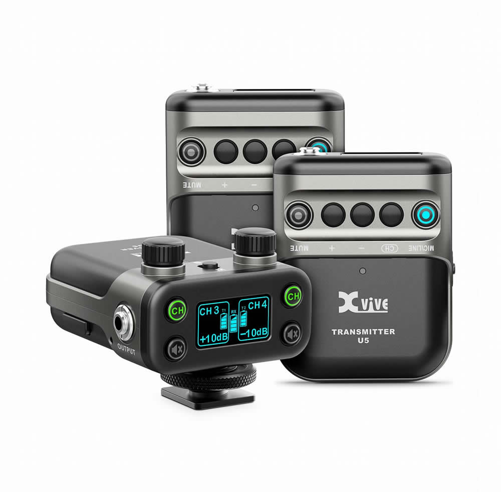 Xvive U5T2 Wireless Audio for Video System